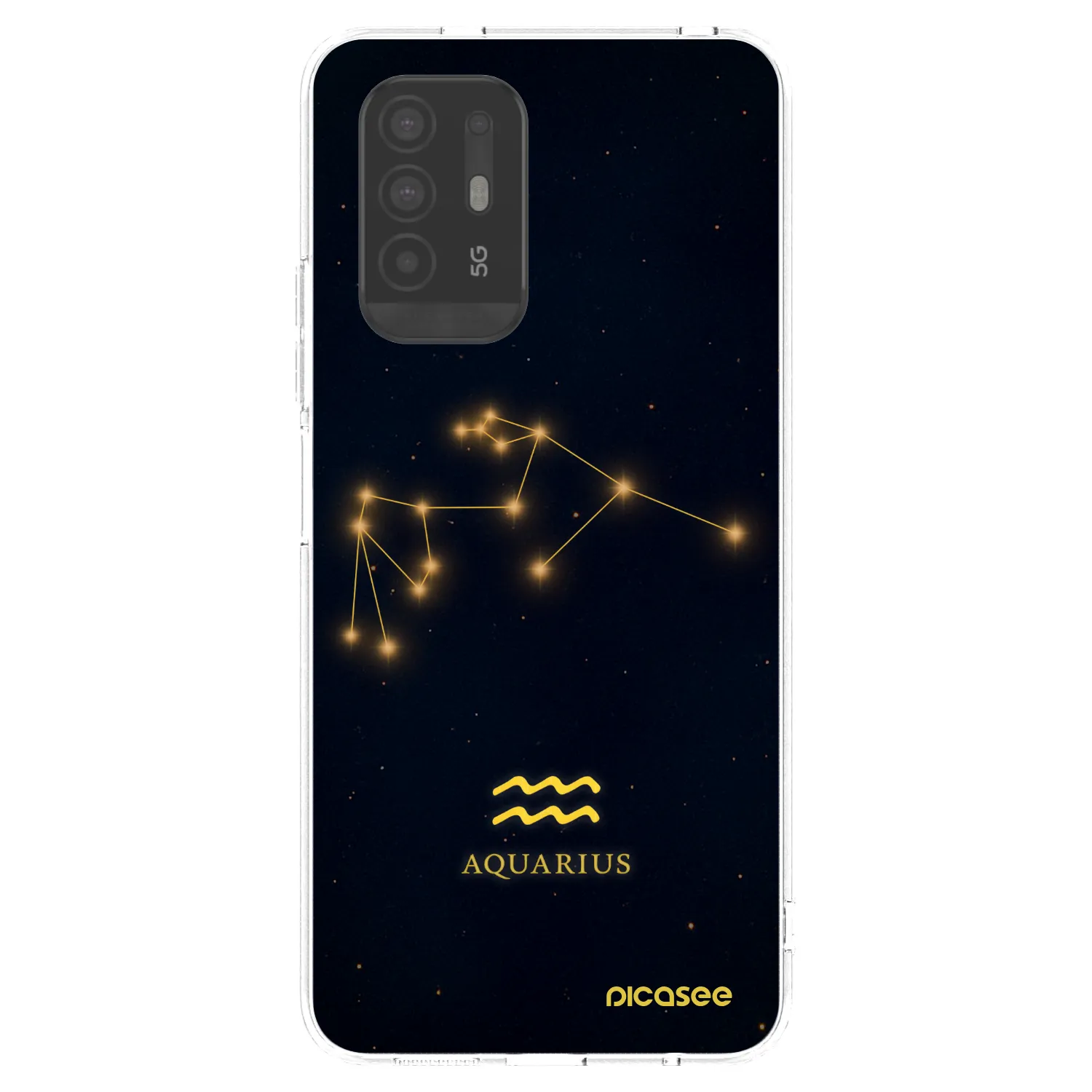 Picasee husă transparentă din silicon pentru OPPO A94 5G - AQUARIUS
