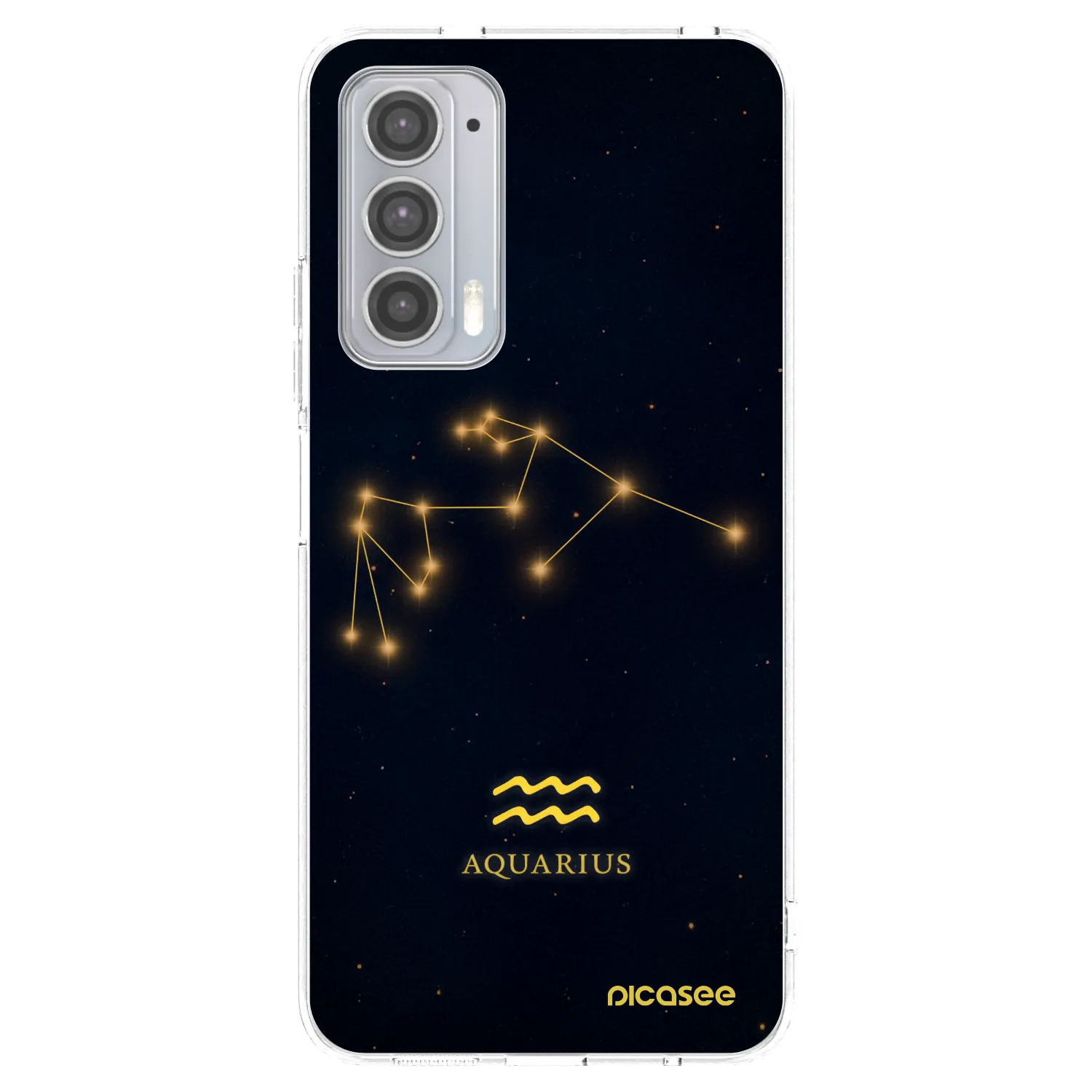 Picasee husă transparentă din silicon pentru Motorola Edge 20 - AQUARIUS