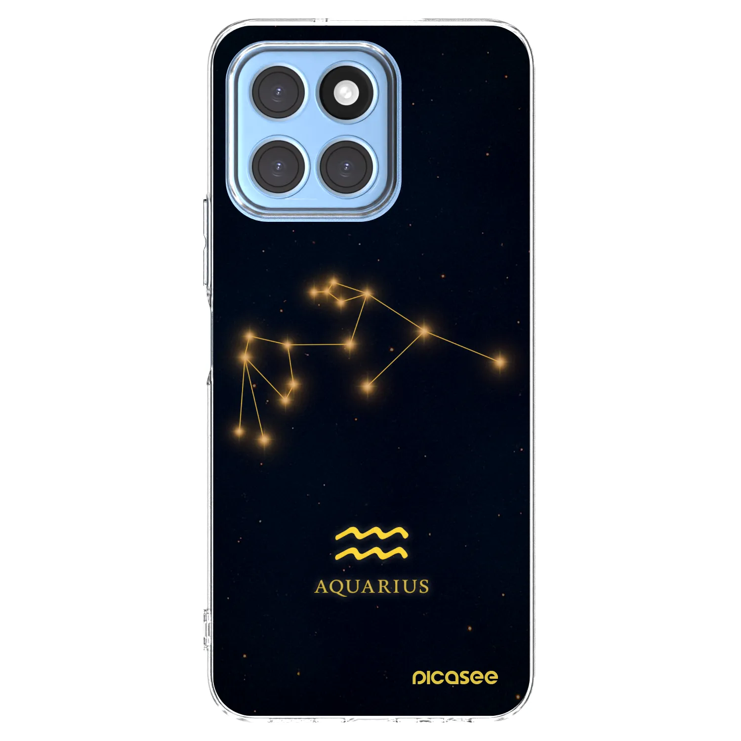 Picasee husă transparentă din silicon pentru Honor X6 - AQUARIUS