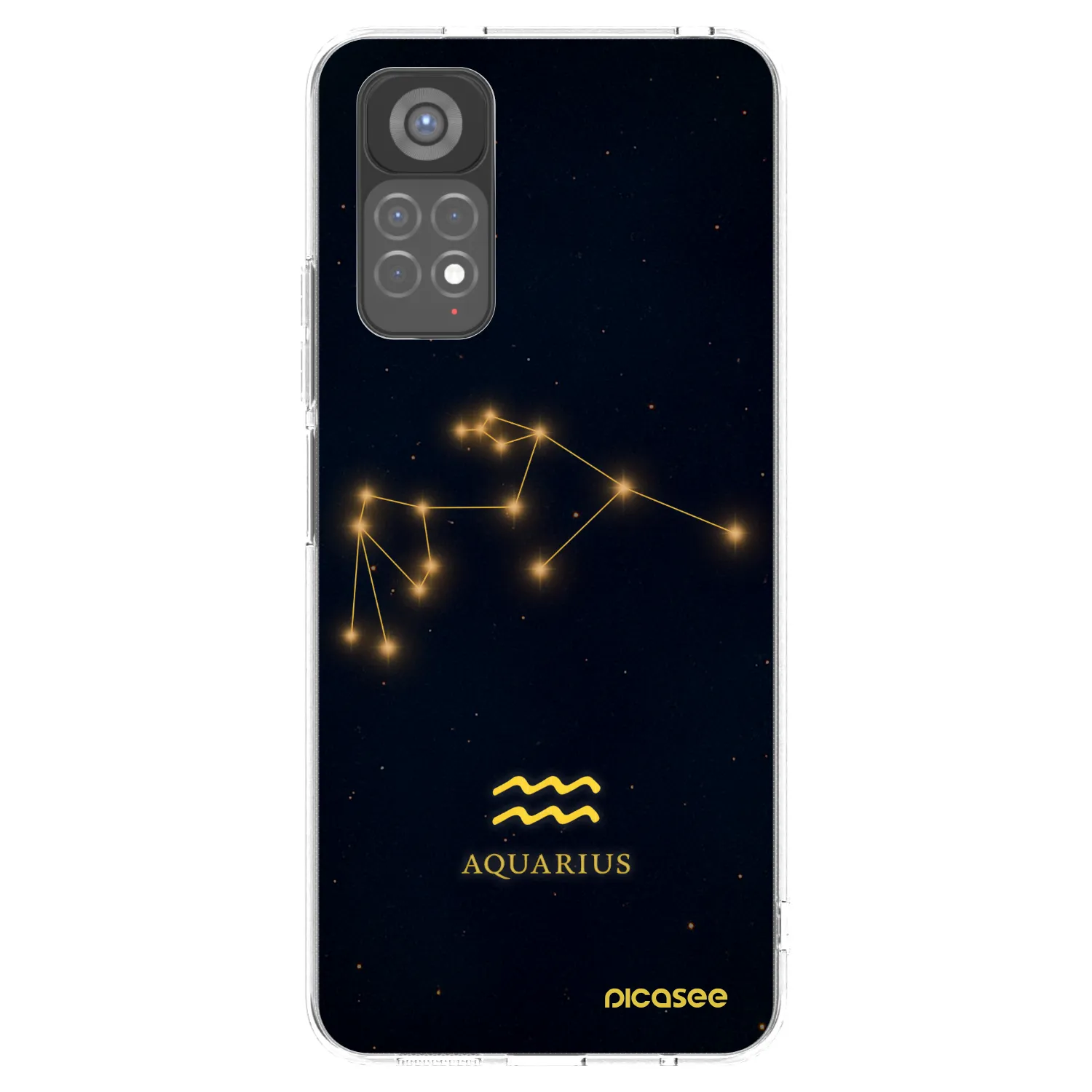 Picasee husă transparentă din silicon pentru Xiaomi Redmi Note 11S 5G - AQUARIUS