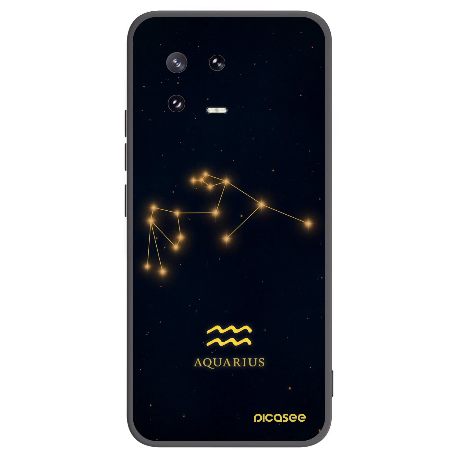 Picasee husă neagră din silicon pentru Xiaomi 13 Pro - AQUARIUS