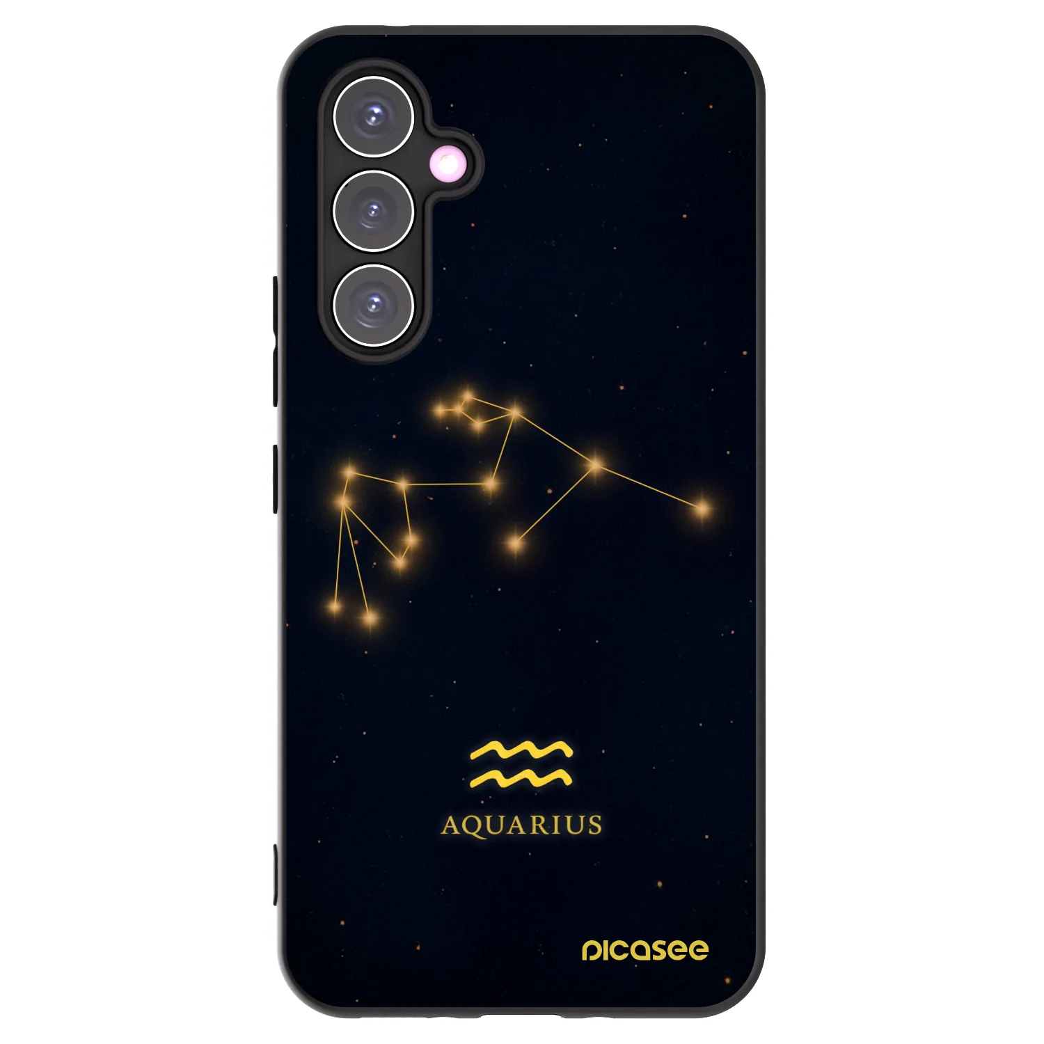 Picasee husă neagră din silicon pentru Samsung Galaxy A54 5G A546B - AQUARIUS
