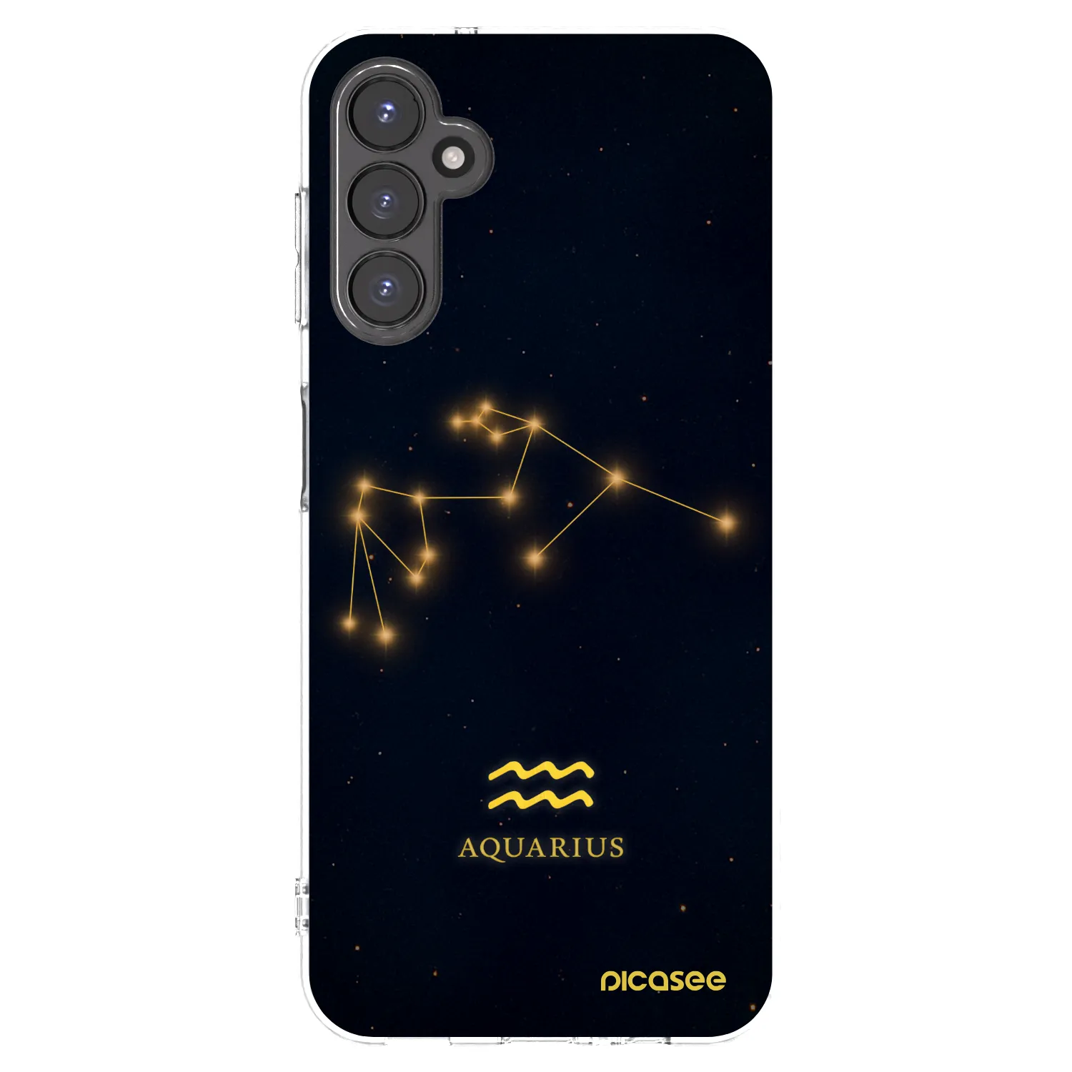 Picasee husă transparentă din silicon pentru Samsung Galaxy A14 4G A145R - AQUARIUS