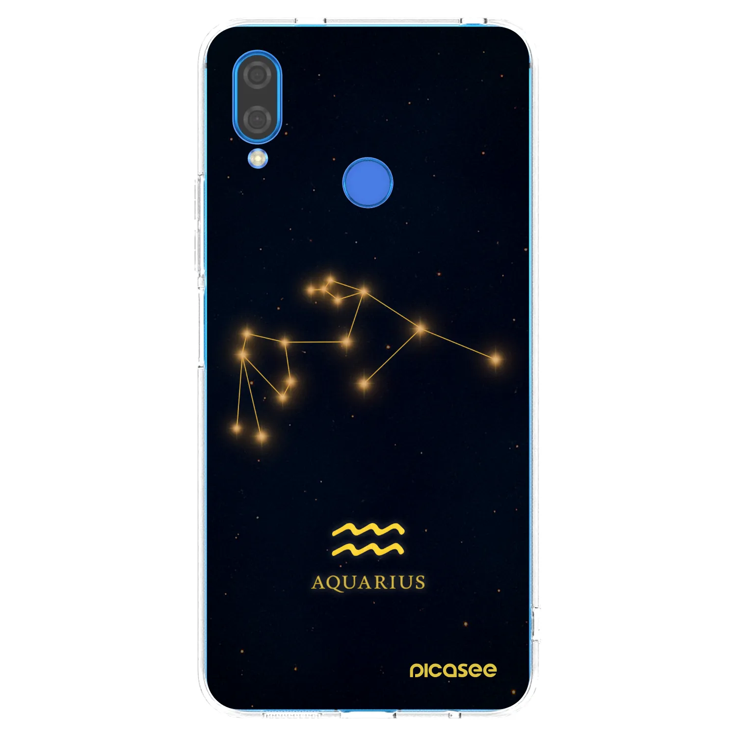 Picasee husă transparentă din silicon pentru Huawei Nova 3 - AQUARIUS