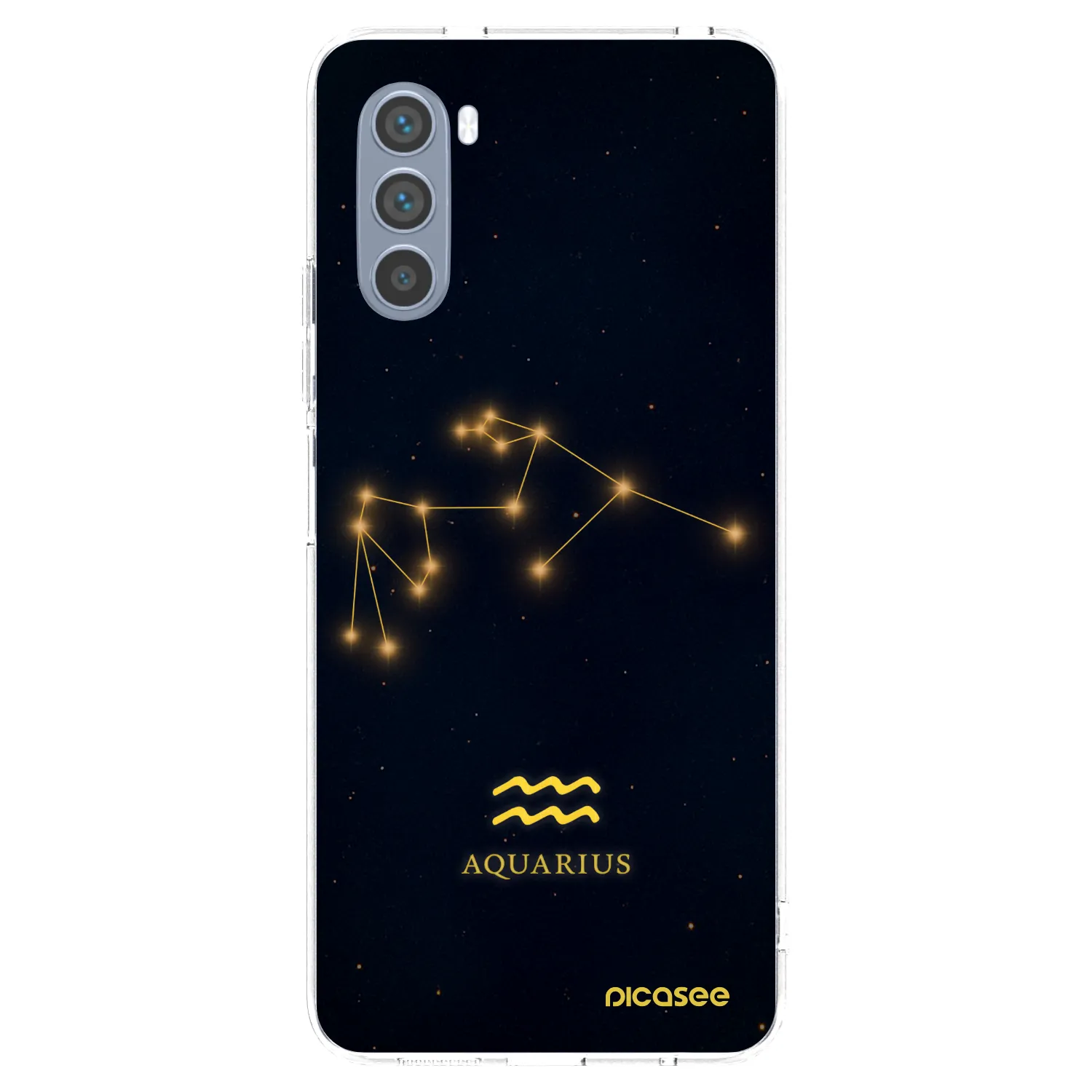 Picasee husă transparentă din silicon pentru Motorola Moto G62 - AQUARIUS