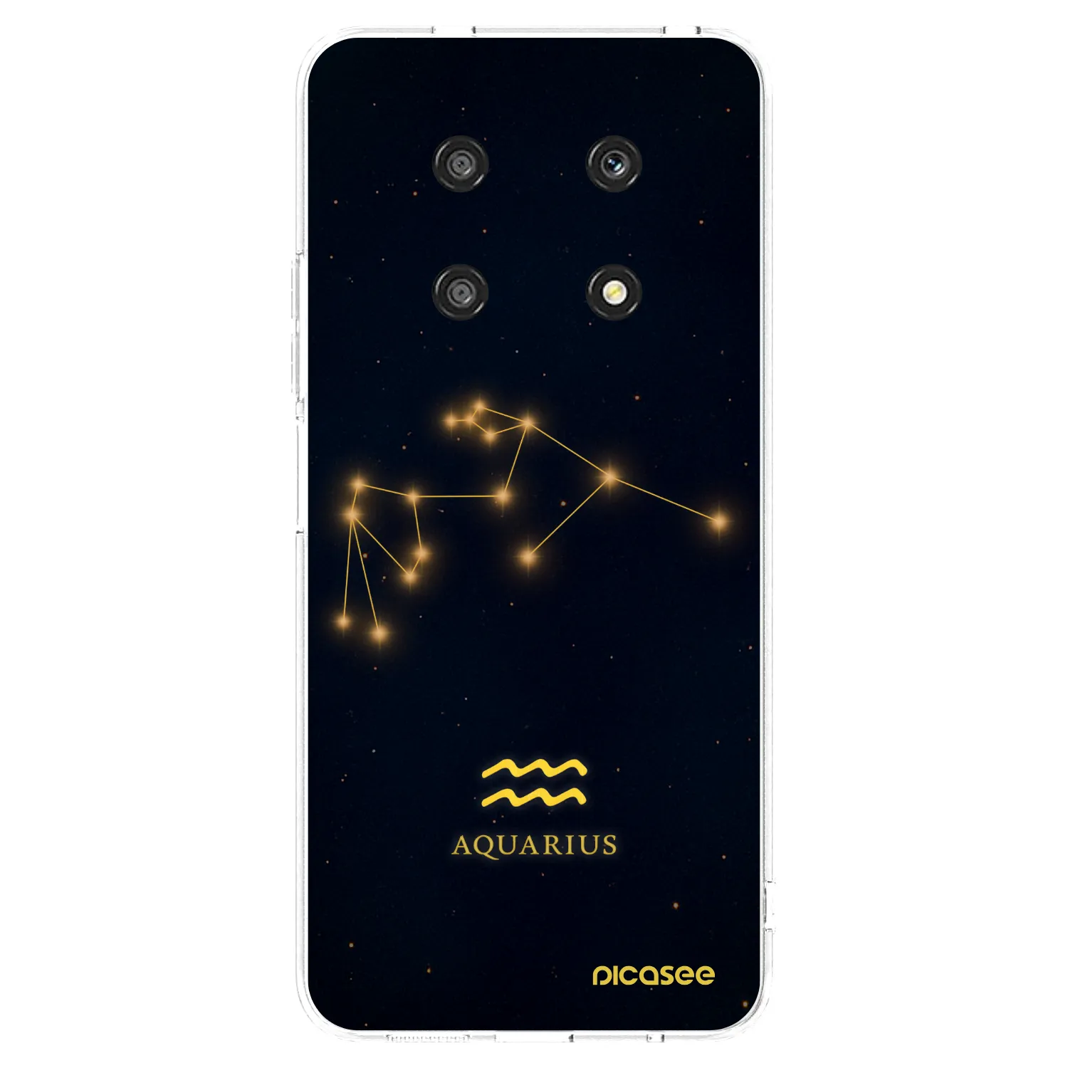 Picasee husă transparentă din silicon pentru Honor Magic4 Lite 5G - AQUARIUS