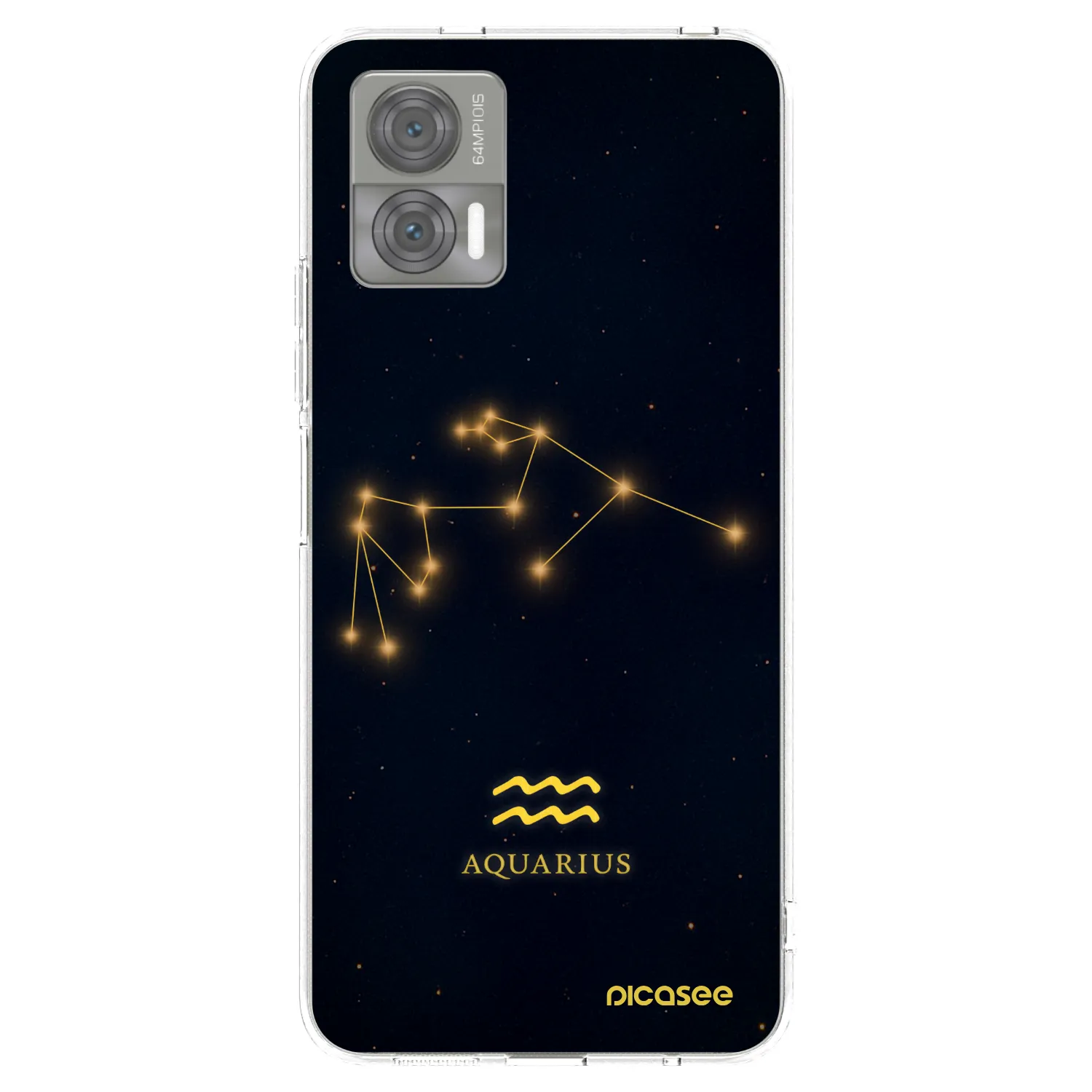 Picasee husă transparentă din silicon pentru Motorola Edge 30 Neo - AQUARIUS