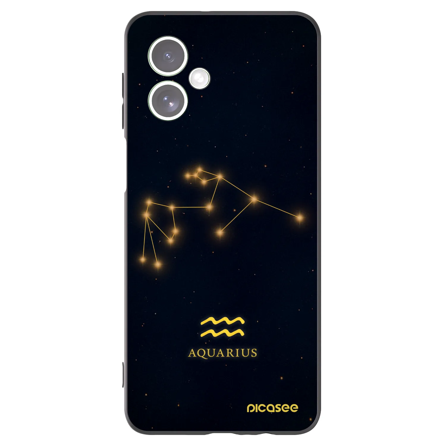 Picasee husă neagră din silicon pentru Motorola Moto G54 5G - AQUARIUS