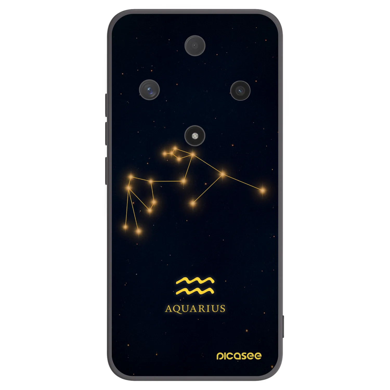Picasee husă neagră din silicon pentru Honor Magic6 Lite 5G - AQUARIUS