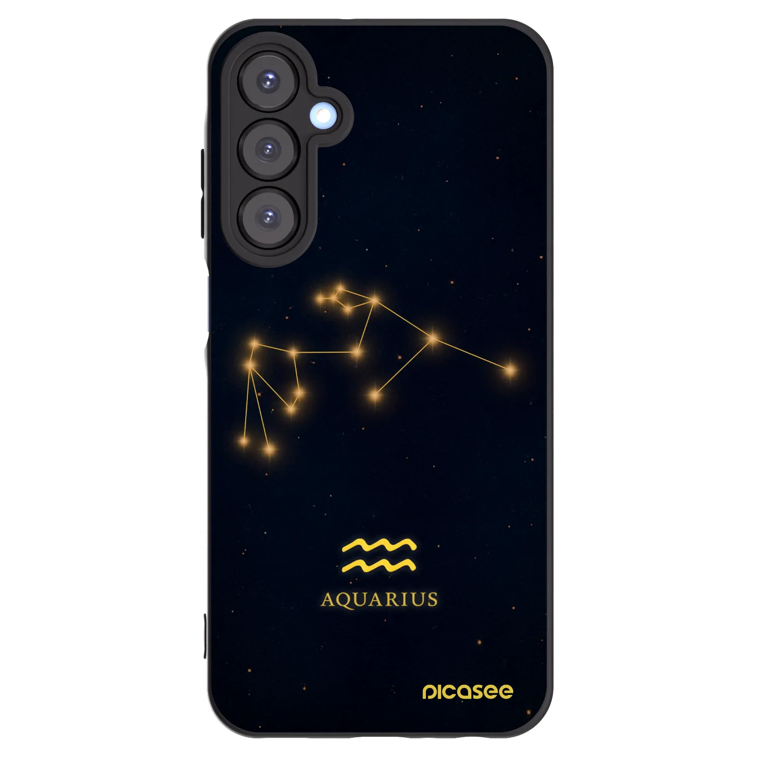 Picasee husă neagră din silicon pentru Samsung Galaxy A25 A256B 5G - AQUARIUS