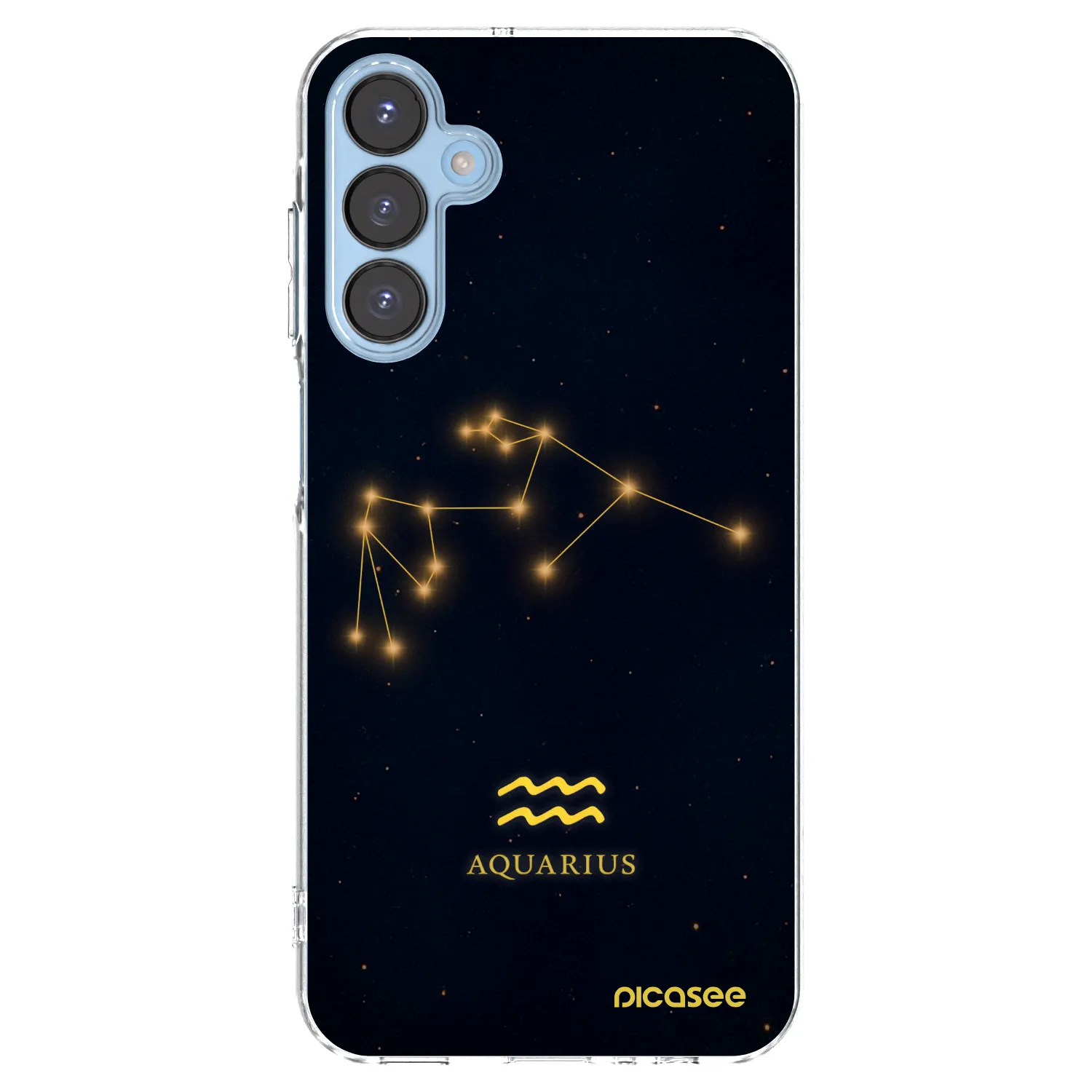 Picasee husă transparentă din silicon pentru Samsung Galaxy A15 A156B 5G - AQUARIUS
