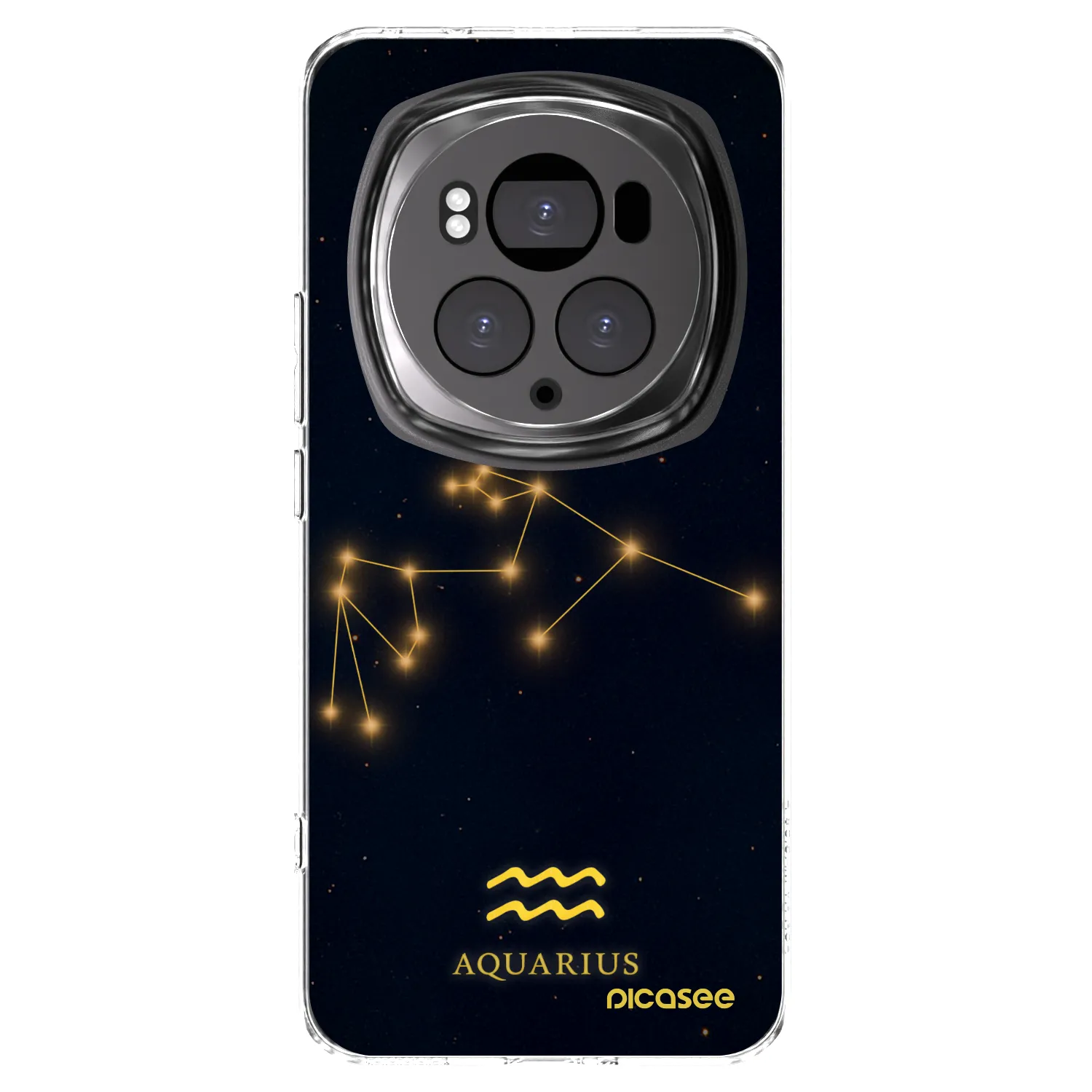 Picasee husă transparentă din silicon pentru Honor Magic6 Pro - AQUARIUS