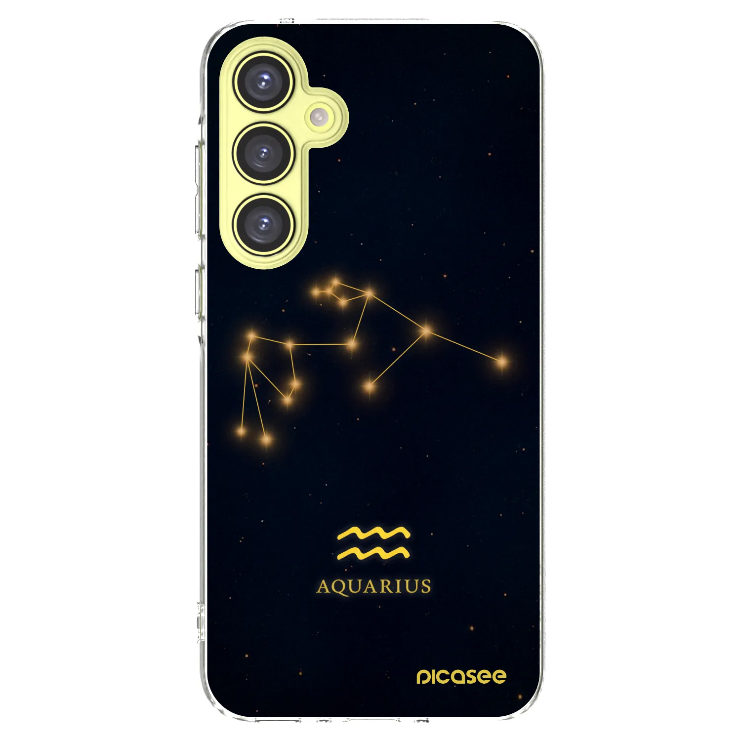 Picasee husă transparentă din silicon pentru Samsung Galaxy A35 5G A356B - AQUARIUS