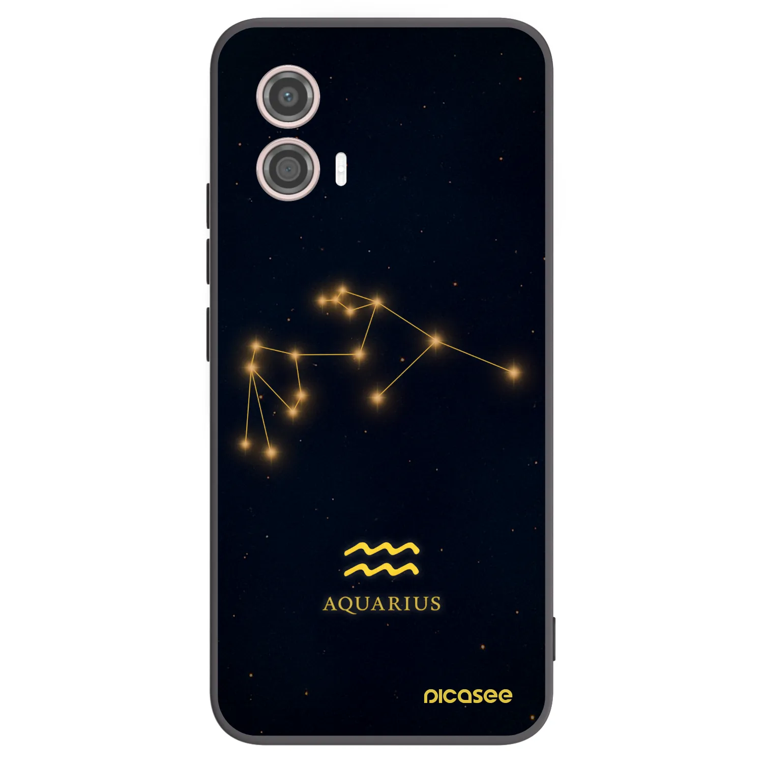 Picasee husă neagră din silicon pentru Motorola Moto G53 5G - AQUARIUS