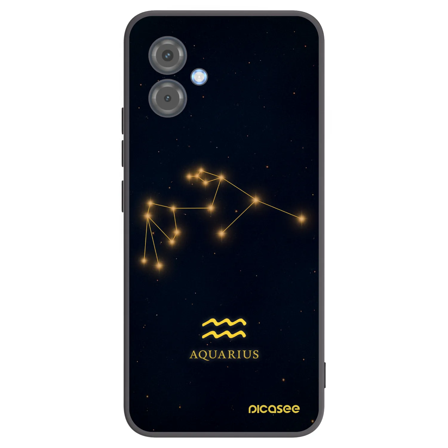 Picasee husă neagră din silicon pentru Motorola Moto G14 - AQUARIUS