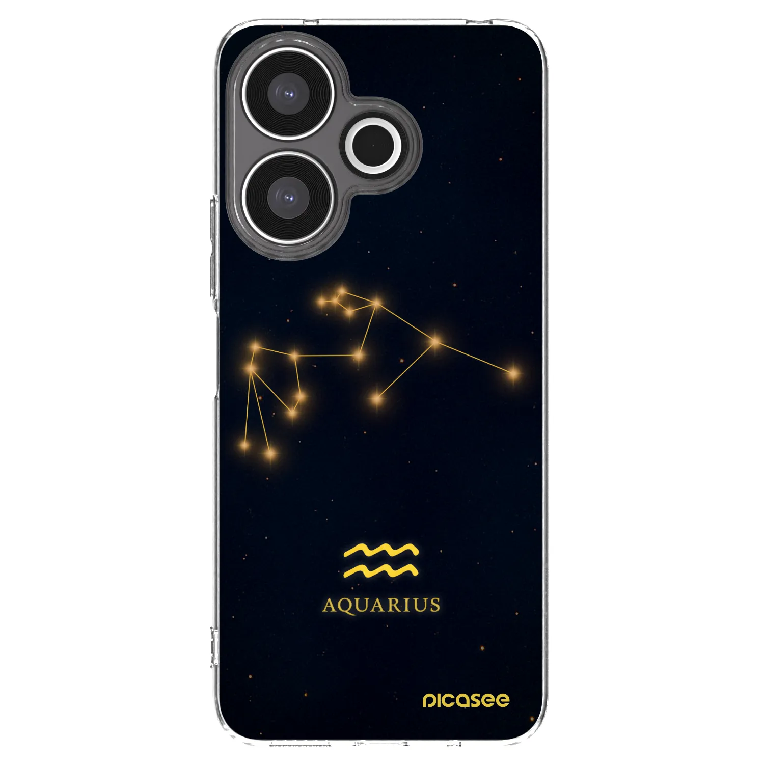 Picasee husă transparentă din silicon pentru Xiaomi Redmi 13 4G - AQUARIUS