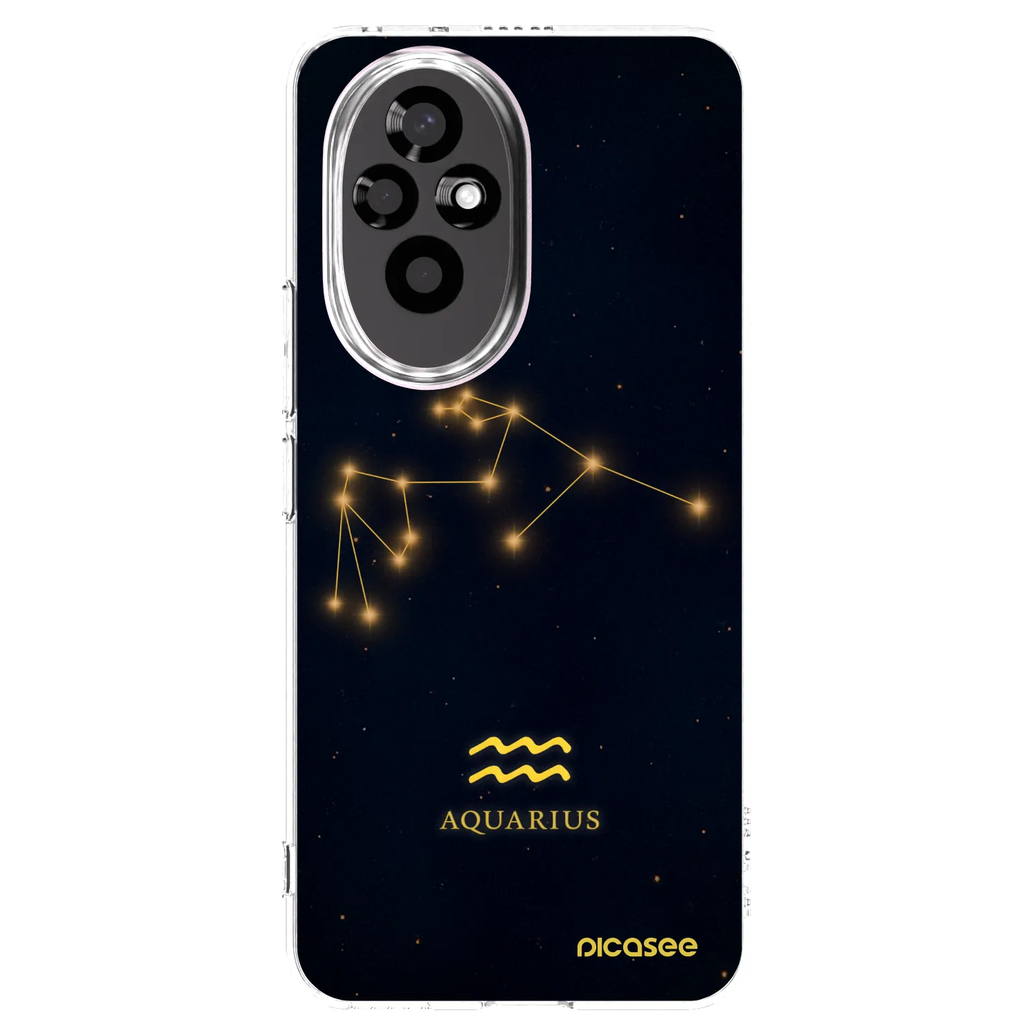 Picasee husă transparentă din silicon pentru Honor 200 5G - AQUARIUS