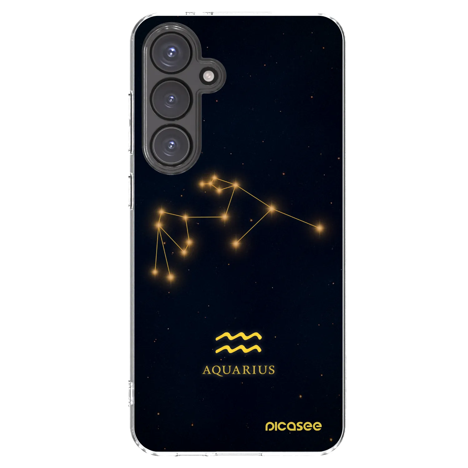 Picasee husă transparentă din silicon pentru Samsung Galaxy S24 FE S721B - AQUARIUS