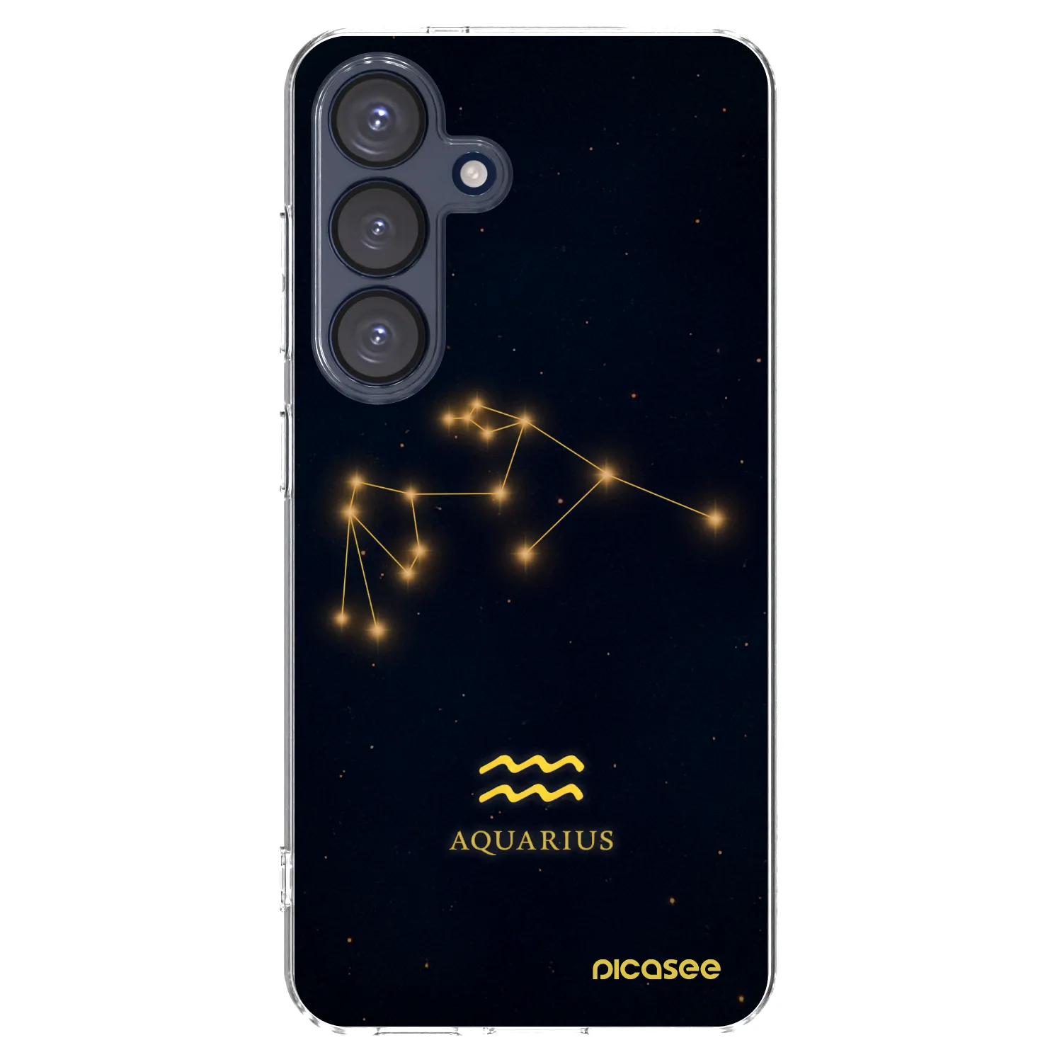 Picasee husă transparentă din silicon pentru Samsung Galaxy S25 5G - AQUARIUS