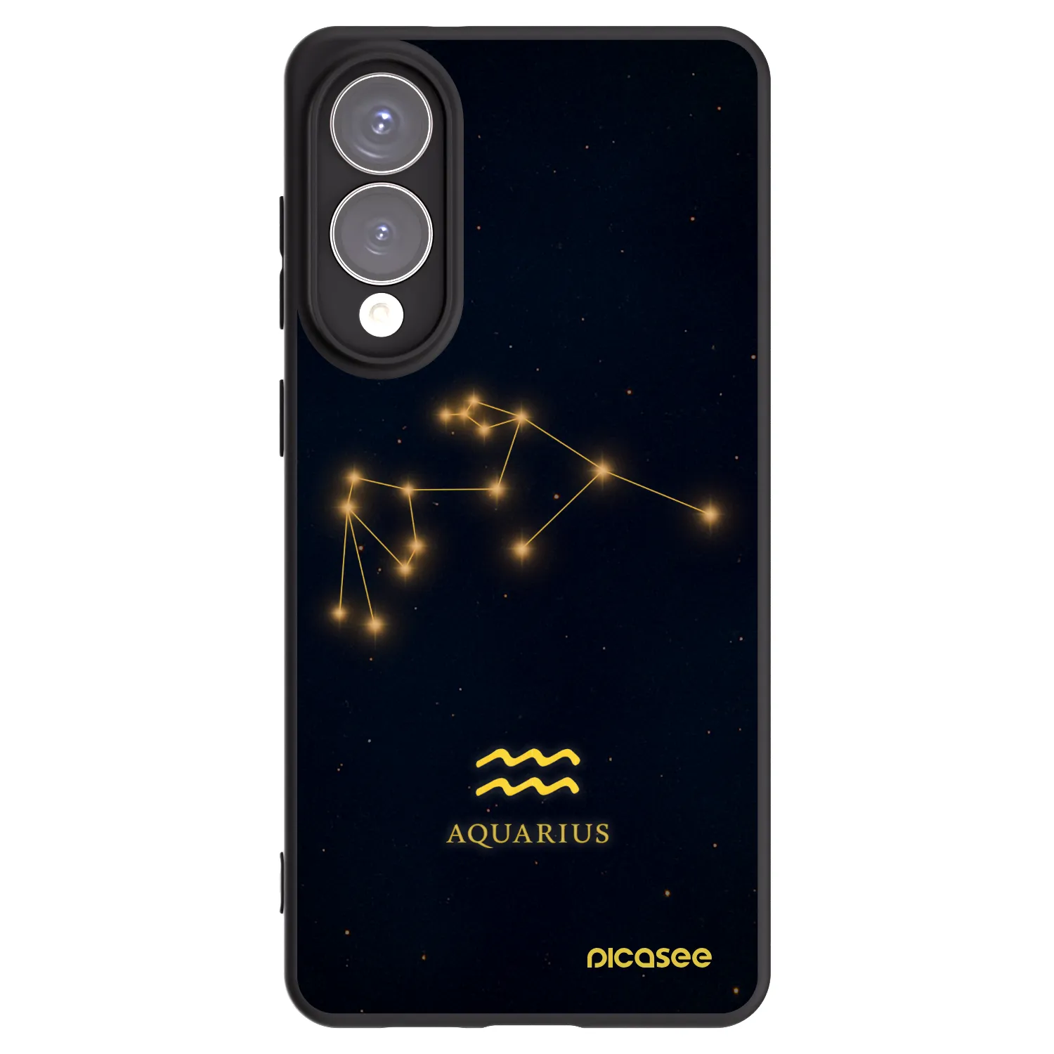 Picasee husă neagră din silicon pentru Samsung Galaxy S25 Edge 5G - AQUARIUS