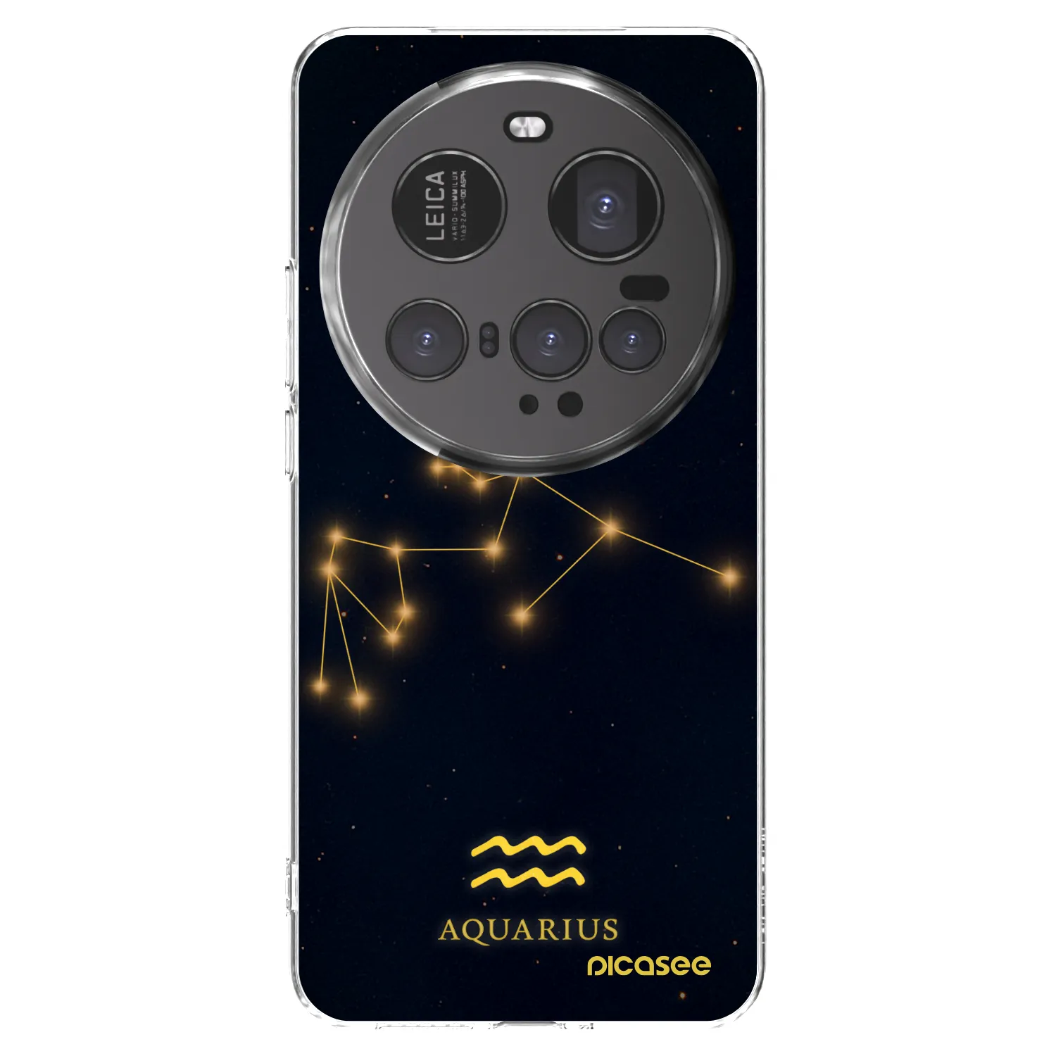 Picasee husă transparentă din silicon pentru Xiaomi 15 Ultra - AQUARIUS