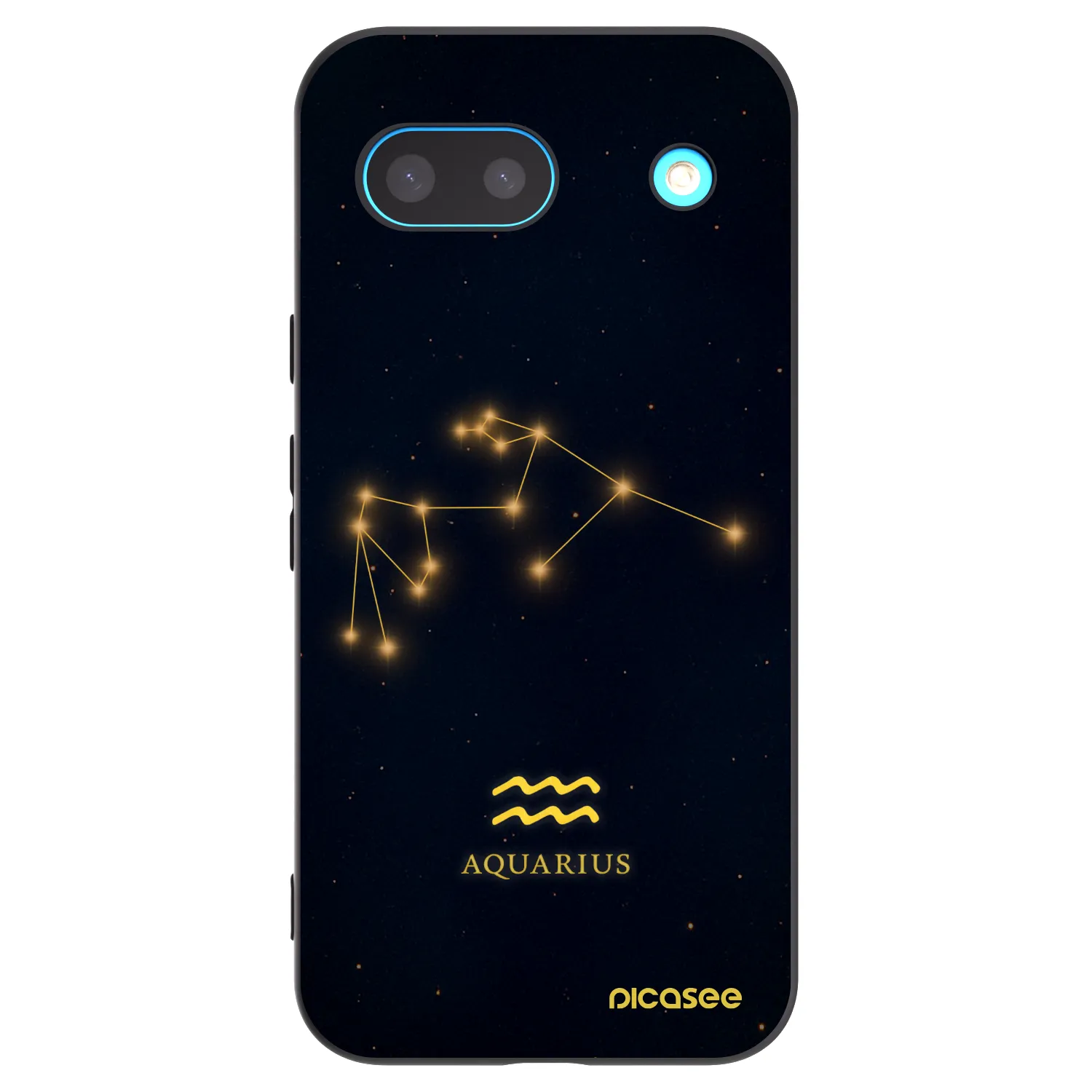 Picasee husă neagră din silicon pentru Google Pixel 8 - AQUARIUS
