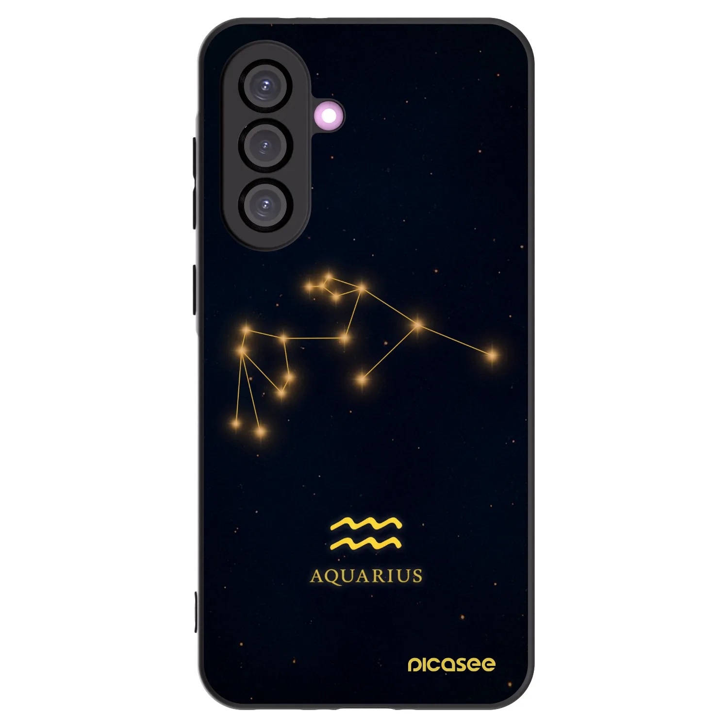 Picasee husă neagră din silicon pentru Samsung Galaxy A36 5G - AQUARIUS