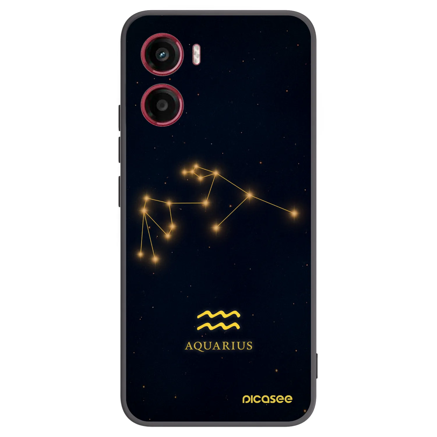 Picasee husă neagră din silicon pentru Motorola Moto G05 - AQUARIUS