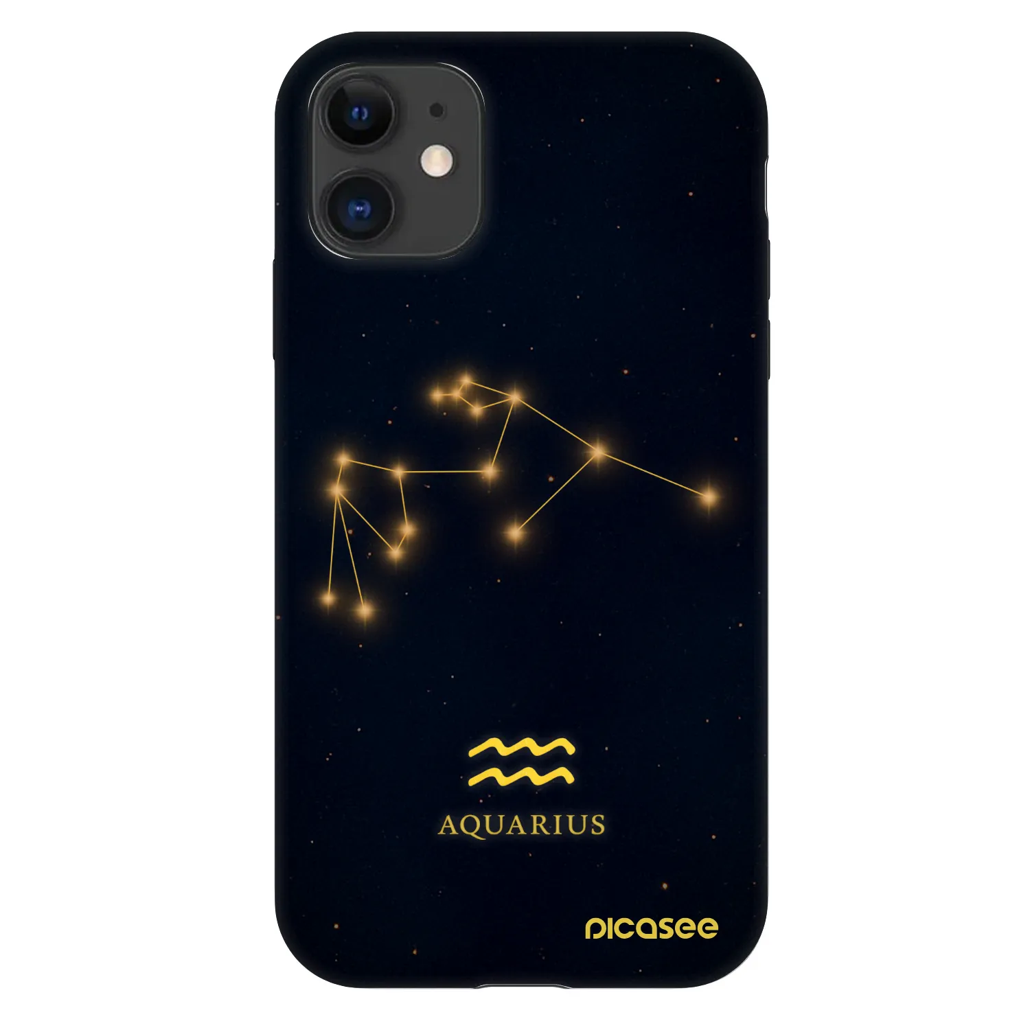 Picasee Fashion Case pentru Apple iPhone 11 - AQUARIUS