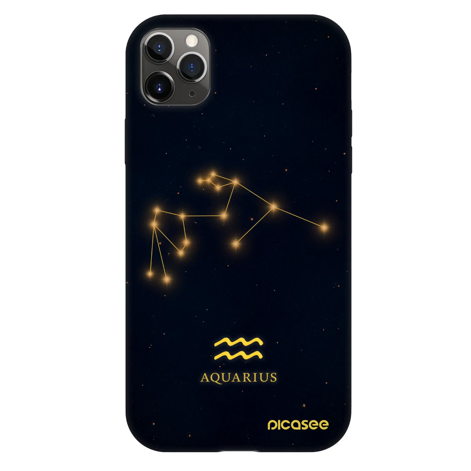 Picasee Fashion Case pentru Apple iPhone 11 Pro Max - AQUARIUS