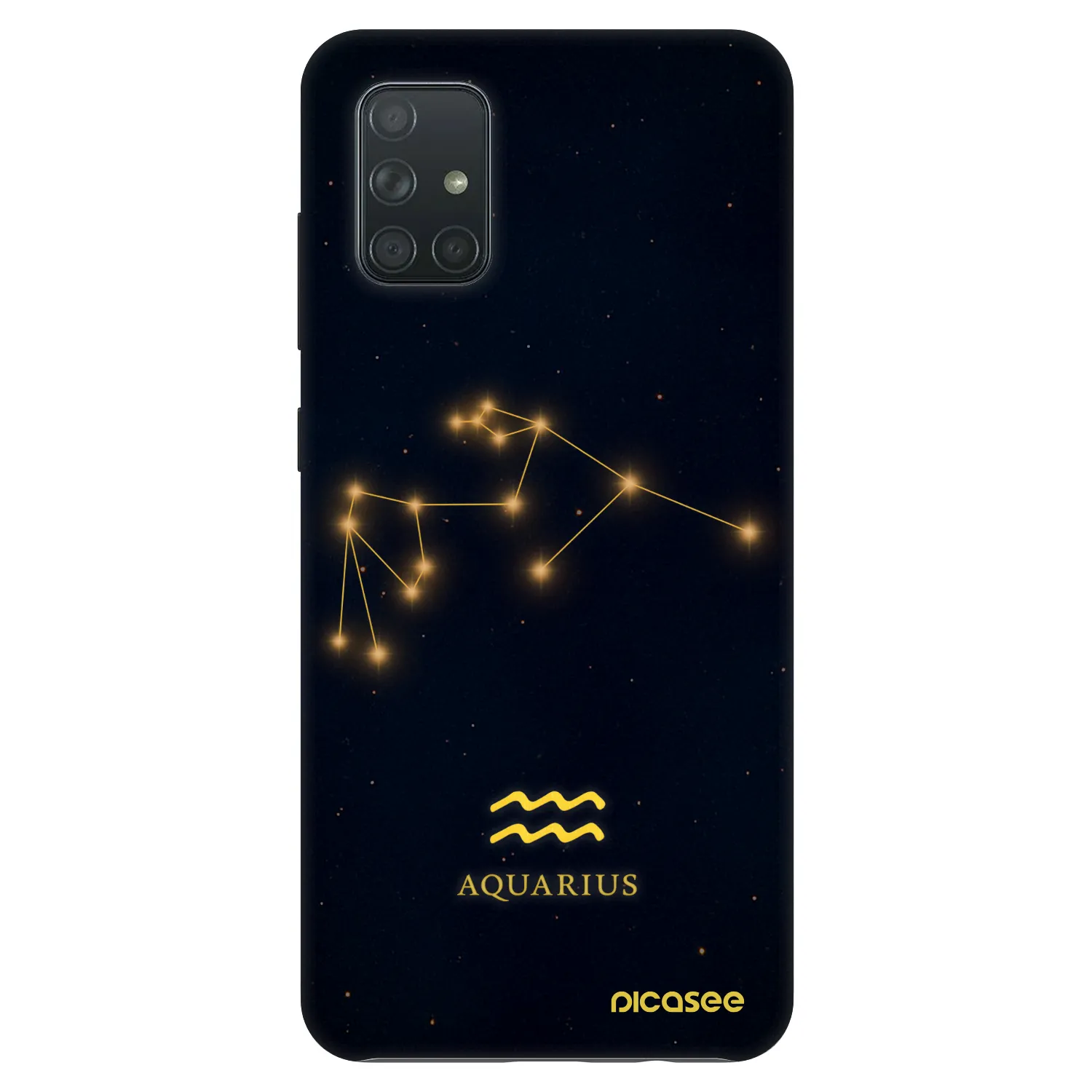 Picasee Fashion Case pentru Samsung Galaxy A71 A715F - AQUARIUS