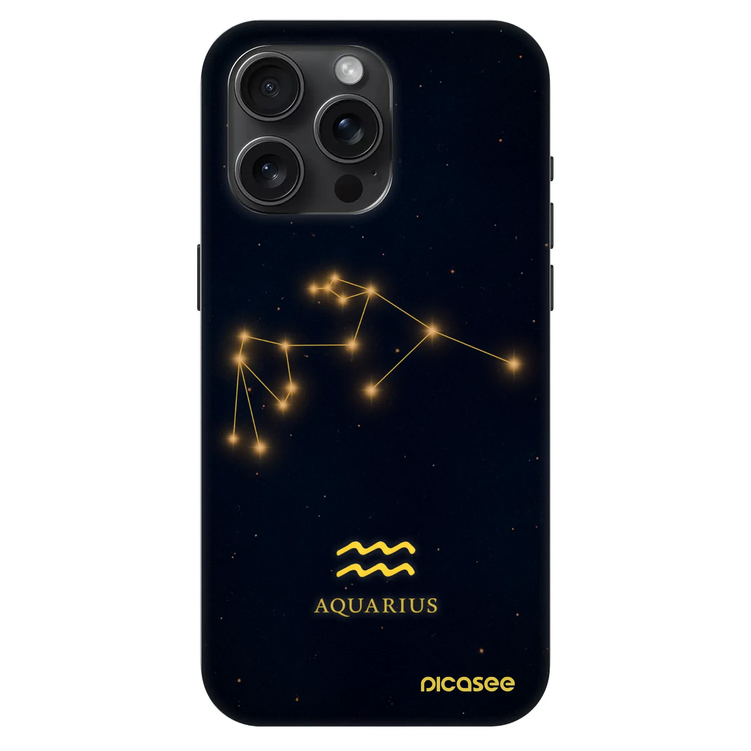 Picasee Fashion Case MagSafe pentru Apple iPhone 15 Pro Max - AQUARIUS