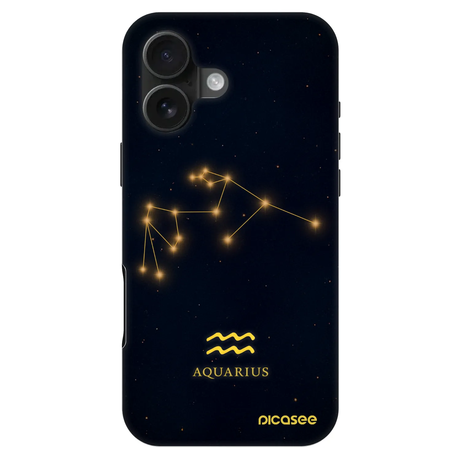 Picasee Fashion Case MagSafe pentru Apple iPhone 16 - AQUARIUS
