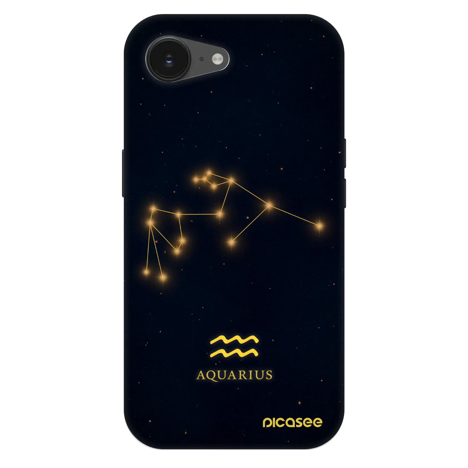 Picasee Fashion Case MagSafe pentru Apple iPhone 16e - AQUARIUS