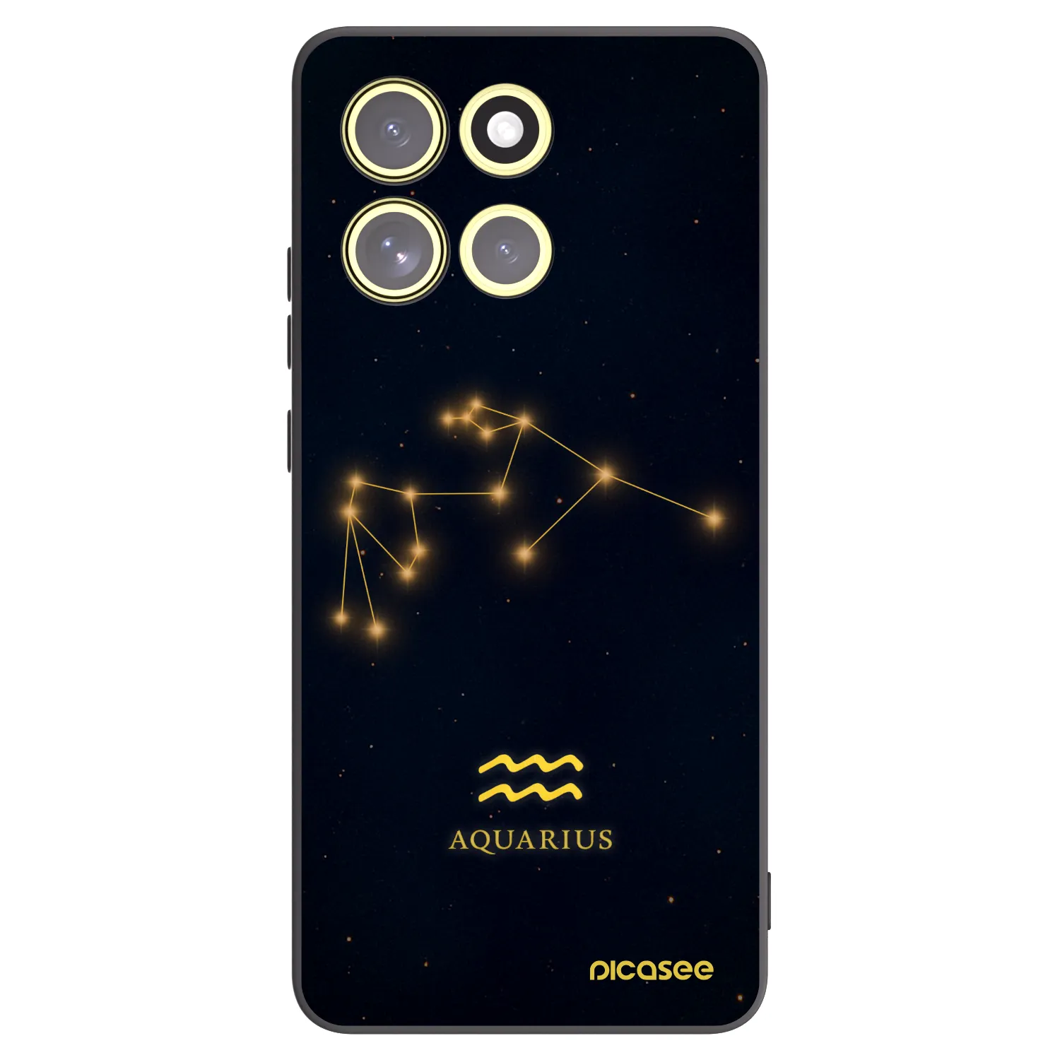 Picasee husă neagră din silicon pentru Motorola Moto G86 5G - AQUARIUS