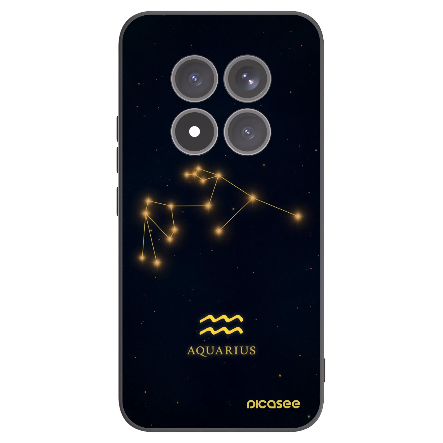 Picasee husă neagră din silicon pentru Xiaomi Redmi Note 15 Pro+ - AQUARIUS