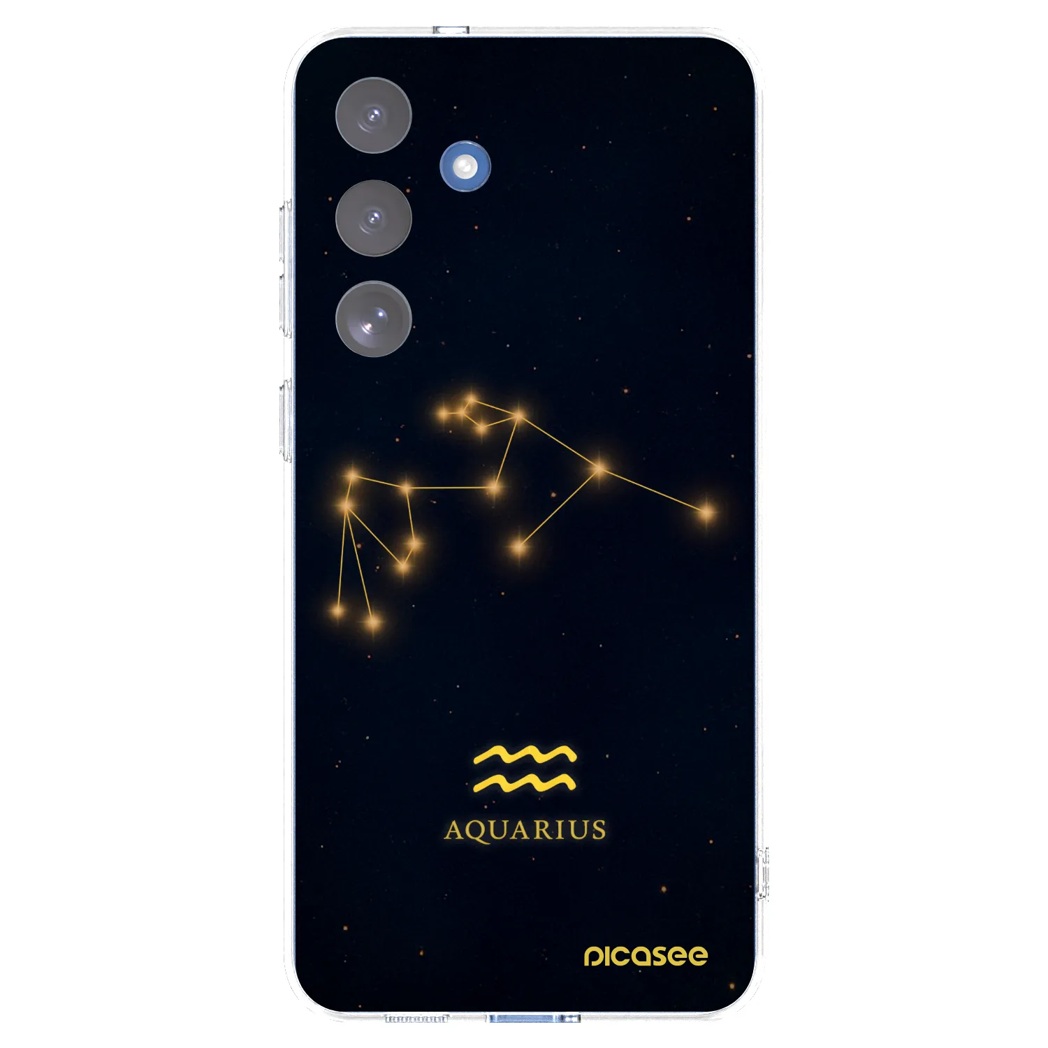 Picasee husă transparentă din silicon pentru Samsung Galaxy S25 FE 5G - AQUARIUS
