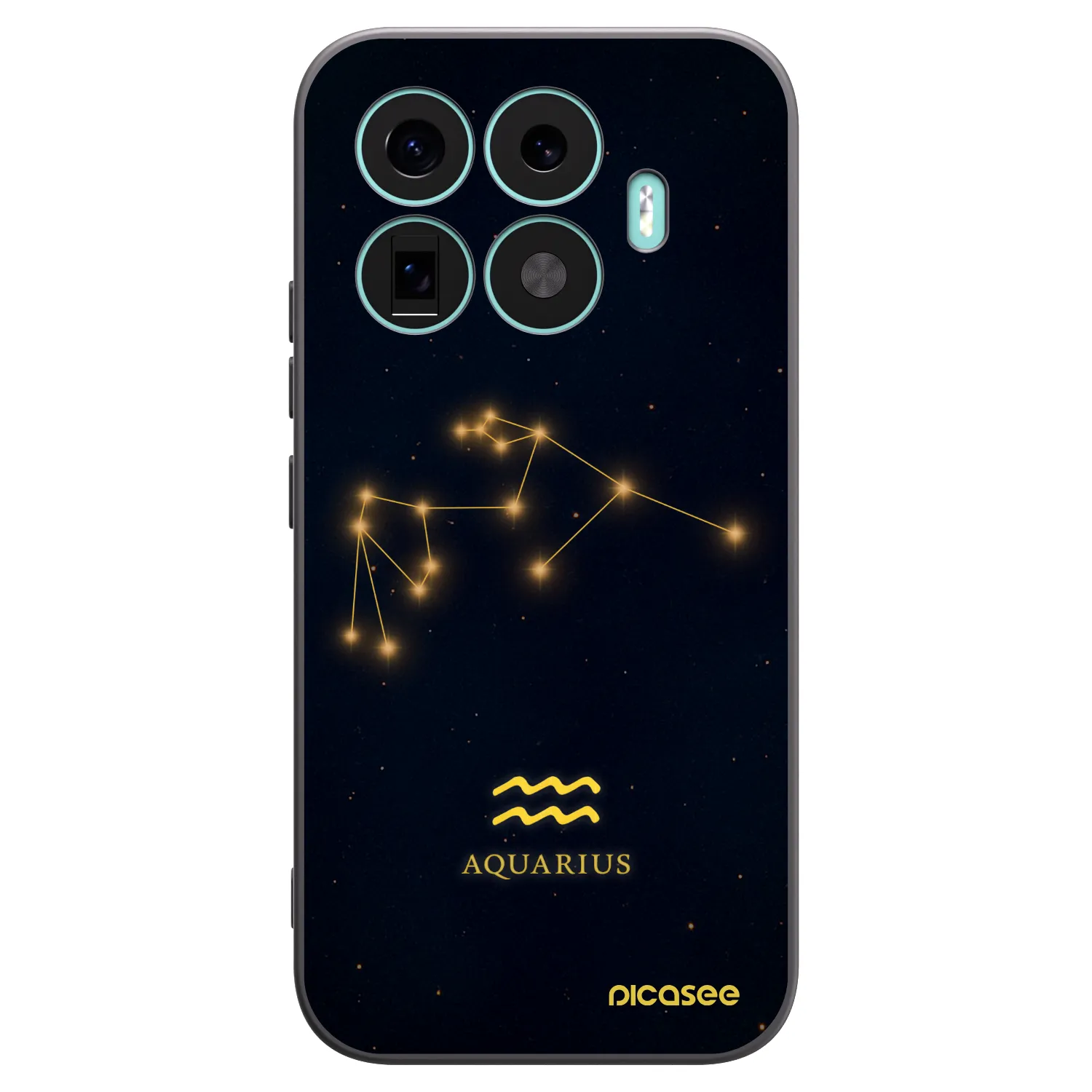 Picasee husă neagră din silicon pentru Xiaomi 17T - AQUARIUS
