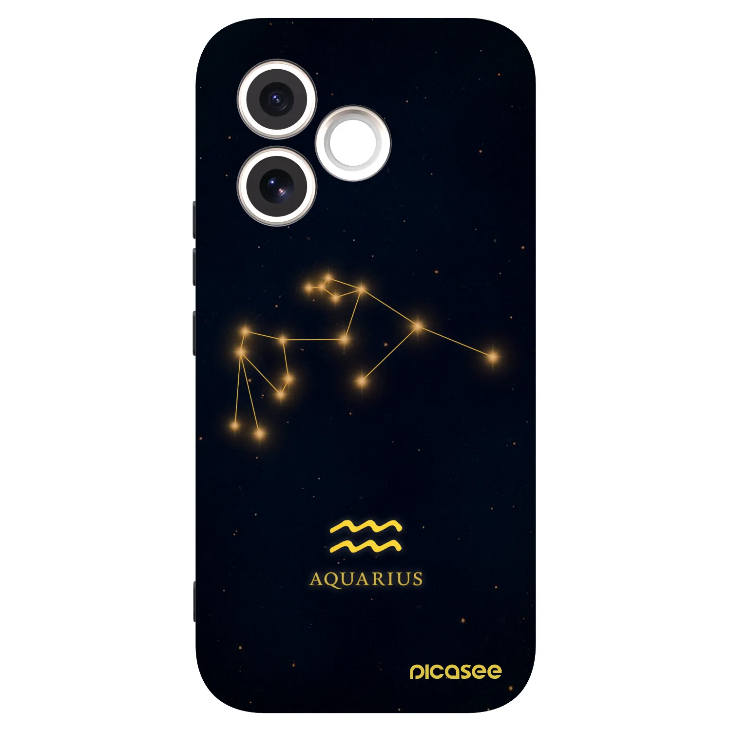 Picasee husă neagră din silicon pentru Honor 600 Lite - AQUARIUS
