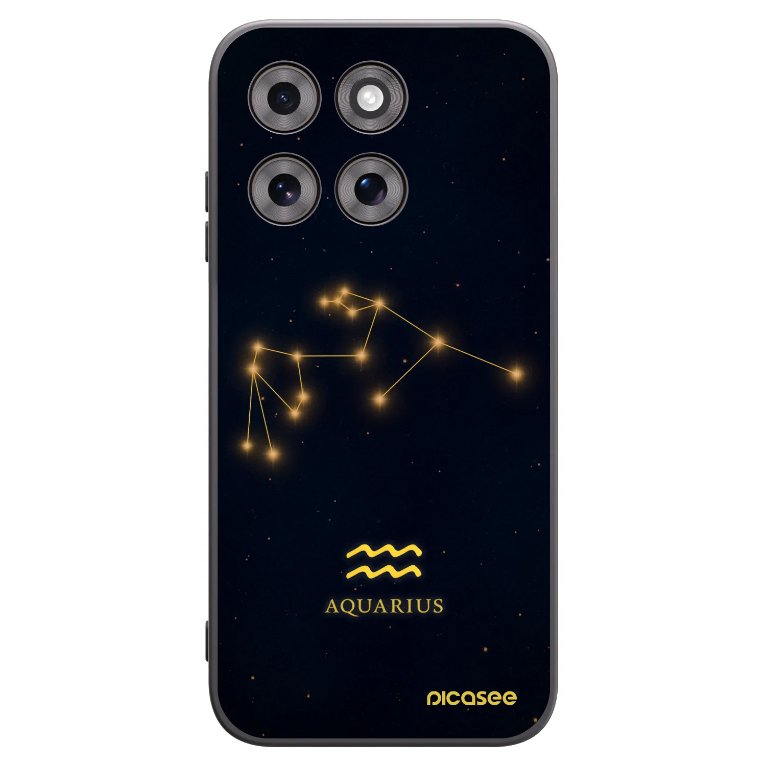 Picasee husă neagră din silicon pentru Motorola Moto G77 - AQUARIUS
