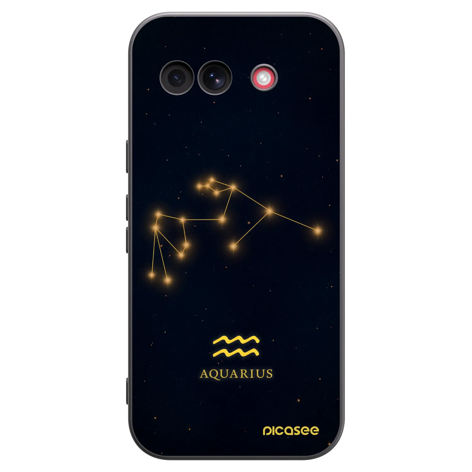 Picasee husă neagră din silicon pentru Google Pixel 10a - AQUARIUS