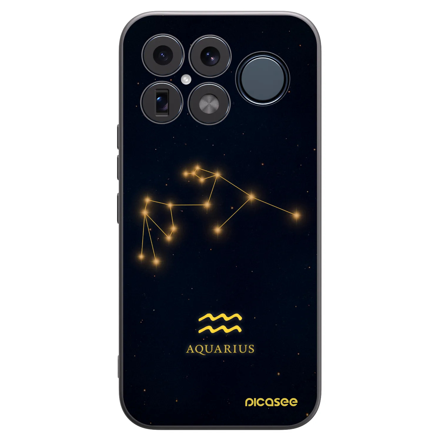 Picasee husă neagră din silicon pentru Xiaomi Poco F8 Ultra - AQUARIUS