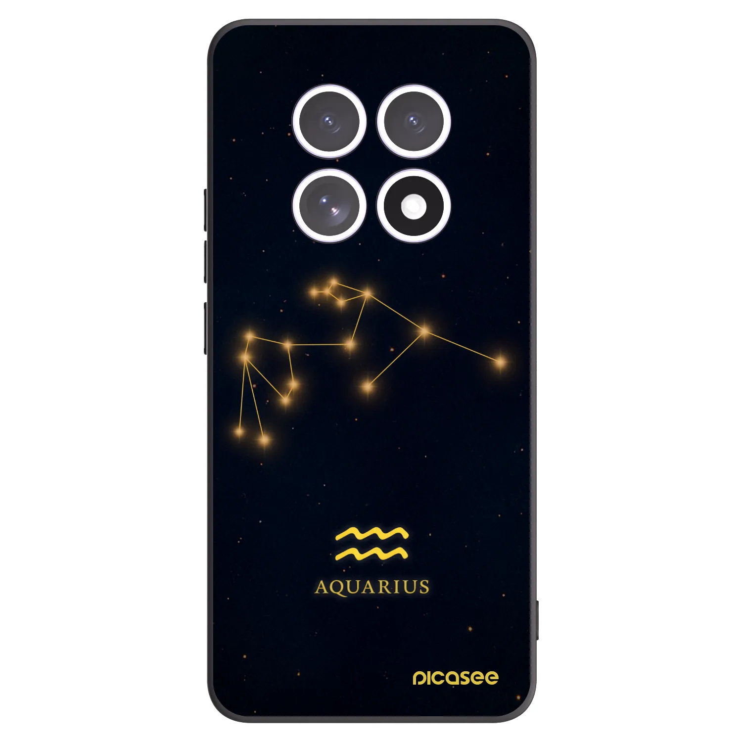 Picasee husă neagră din silicon pentru Xiaomi Redmi Note 15 5G - AQUARIUS