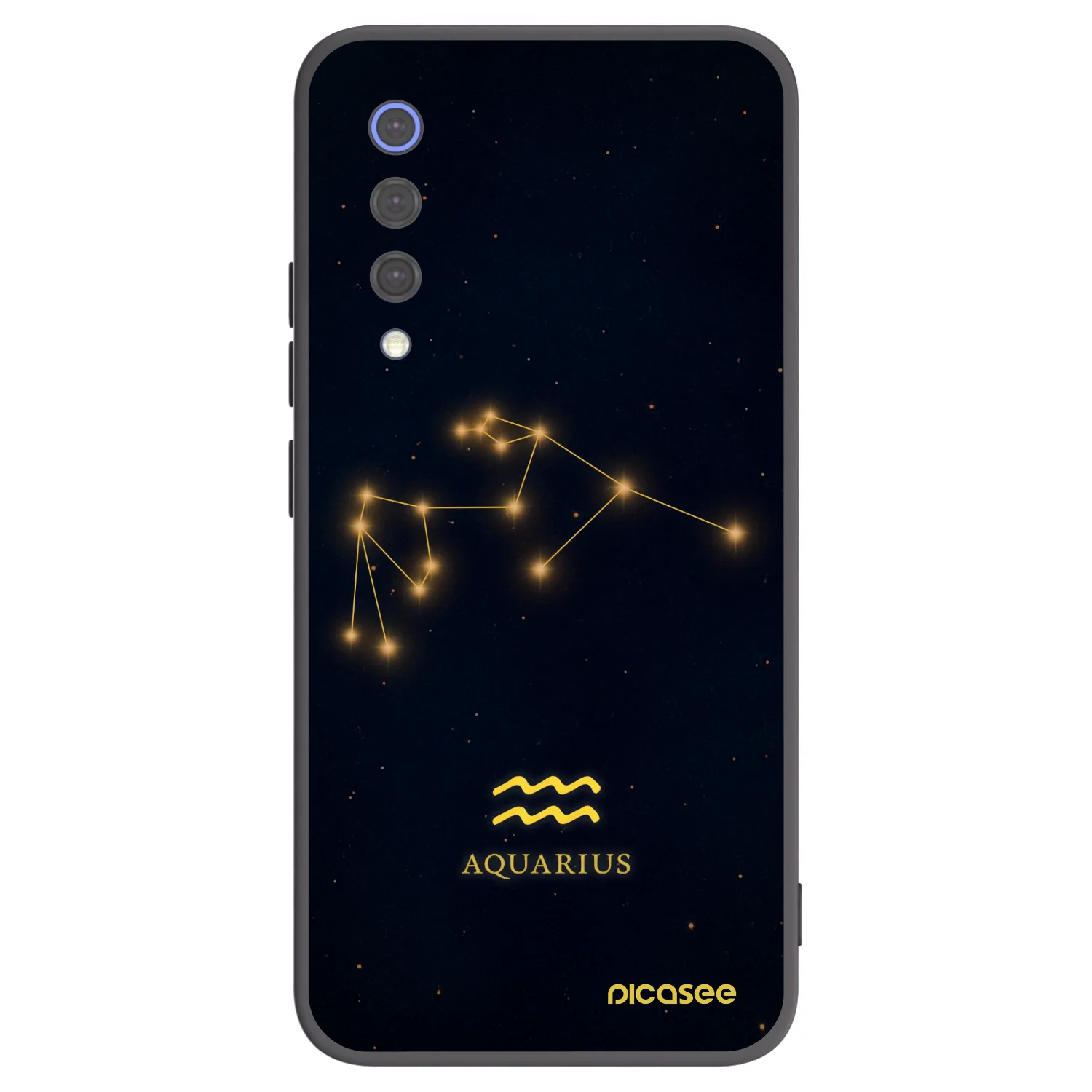 Picasee husă neagră din silicon pentru Xiaomi Mi 9 SE - AQUARIUS