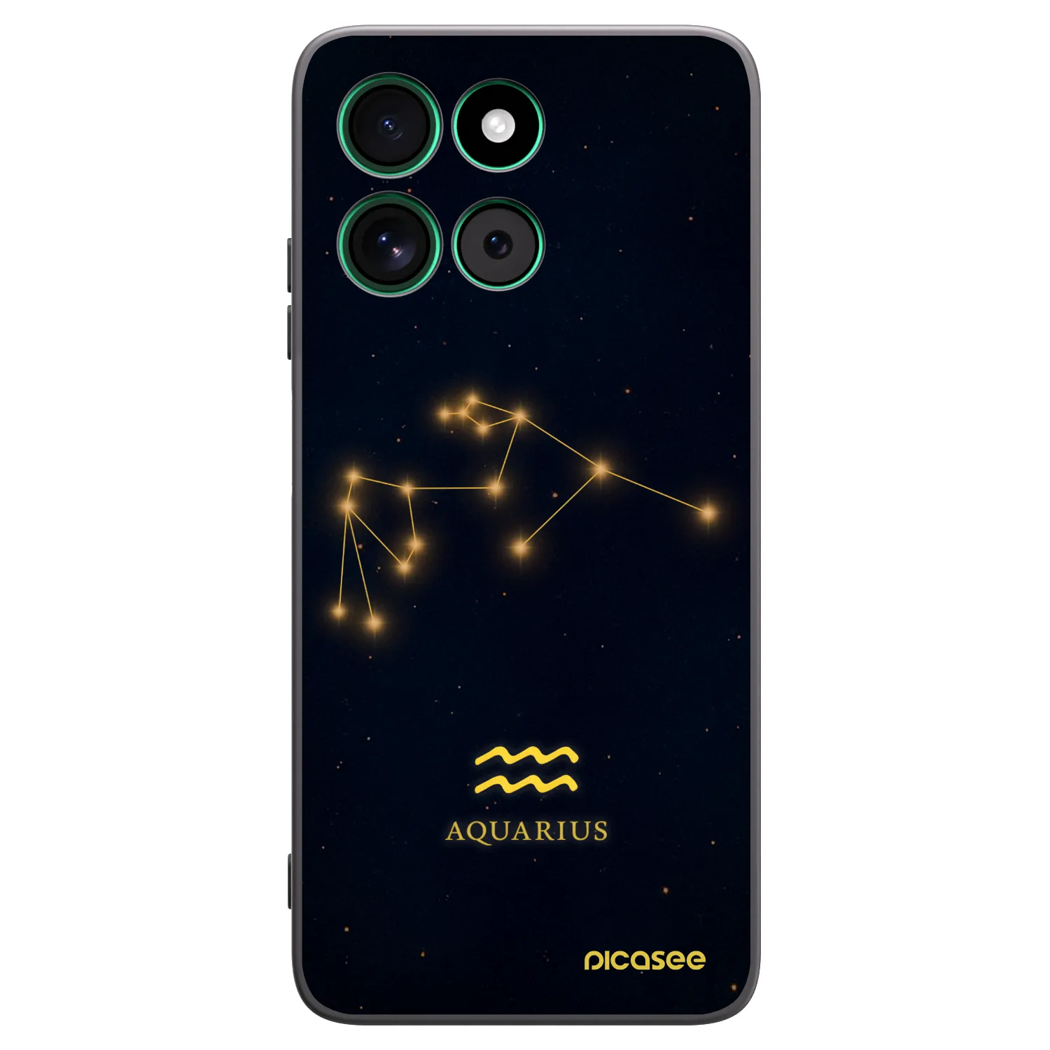 Picasee husă neagră din silicon pentru Motorola Moto G57 Power - AQUARIUS