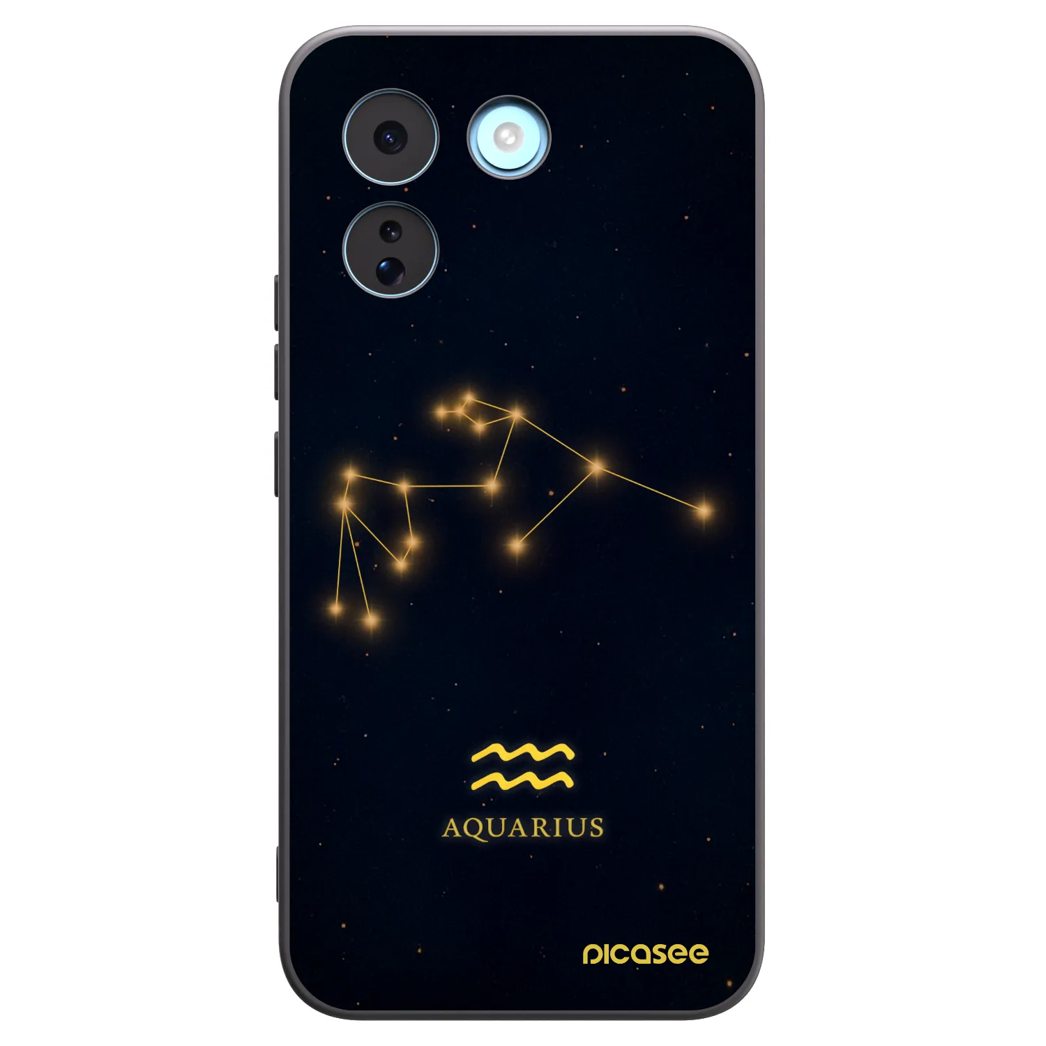 Picasee husă neagră din silicon pentru Xiaomi Redmi Note 17 Pro MAX 5G - AQUARIUS