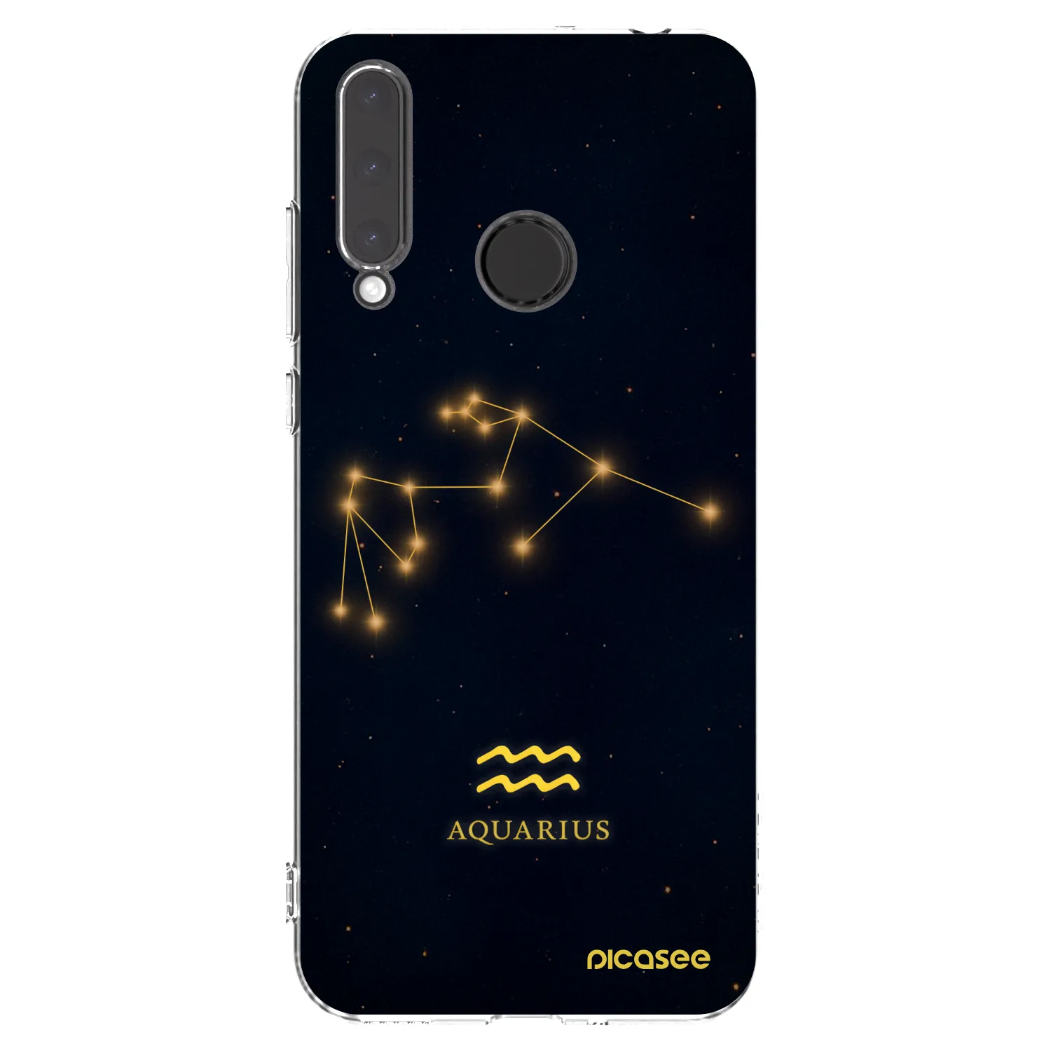 Picasee husă transparentă din silicon pentru Honor 20 Lite - AQUARIUS