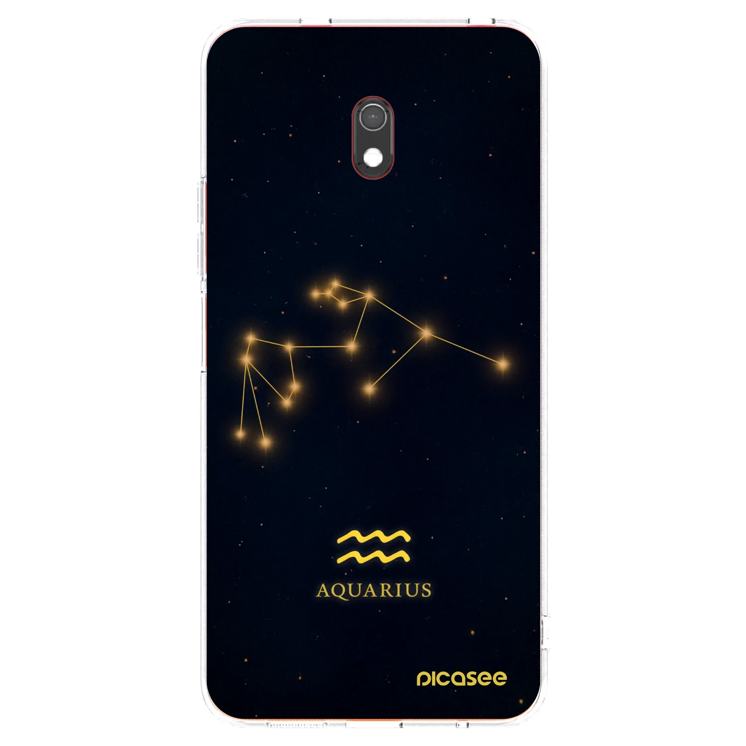 Picasee husă transparentă din silicon pentru Xiaomi Redmi 8A - AQUARIUS