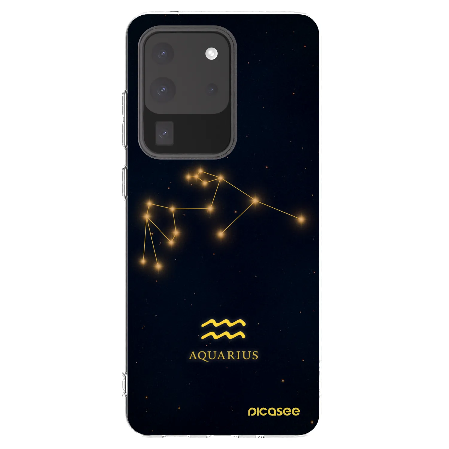 Picasee husă transparentă din silicon pentru Samsung Galaxy S20 Ultra 5G G988F - AQUARIUS