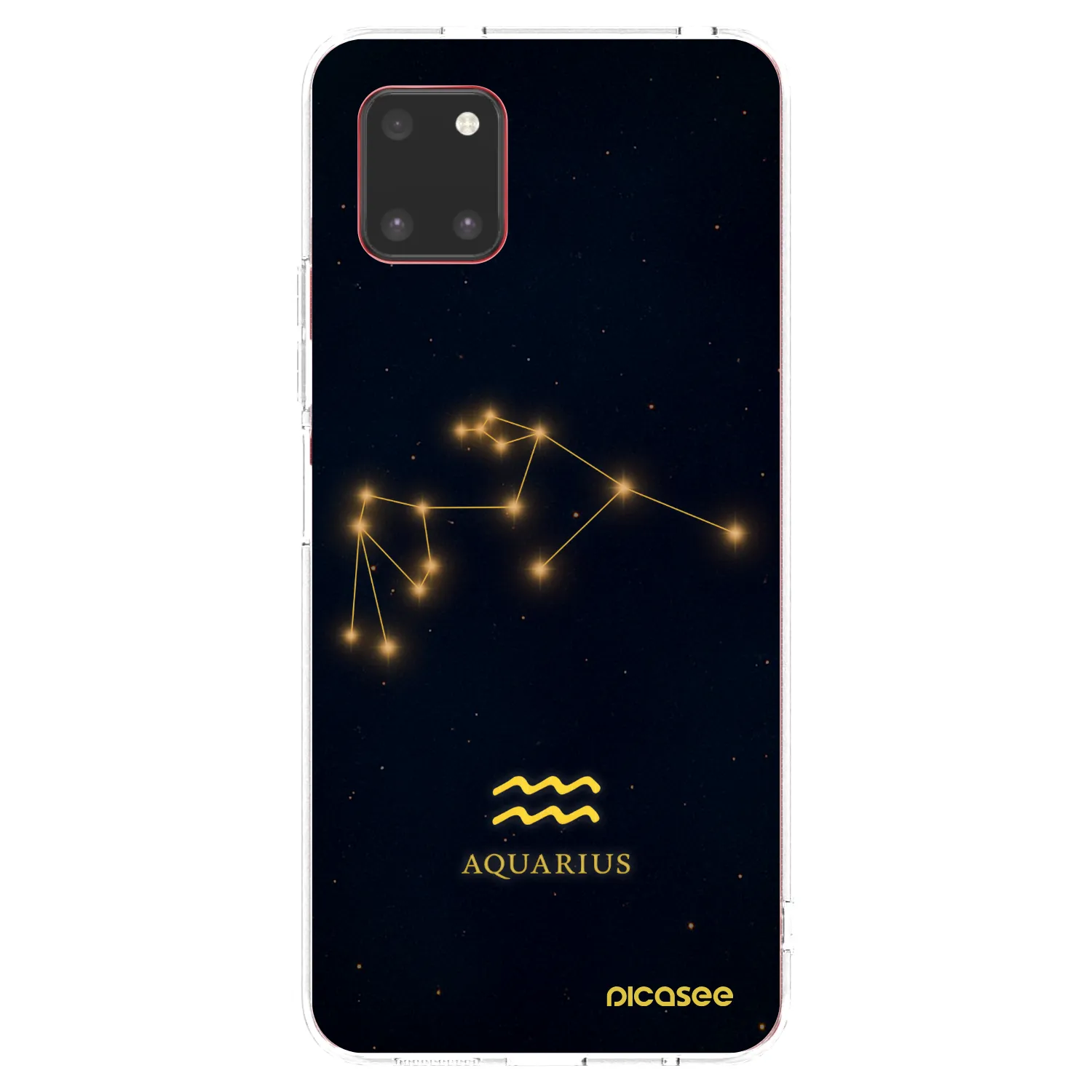 Picasee husă transparentă din silicon pentru Samsung Galaxy Note 10 Lite N770F - AQUARIUS